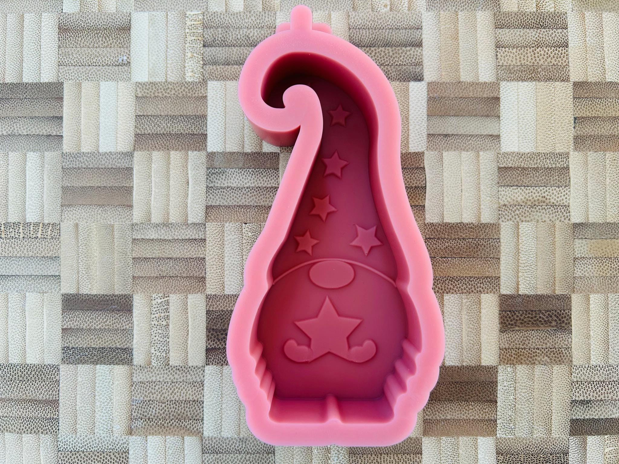 Silikon - Gießform - Wichtel mit Sternen -