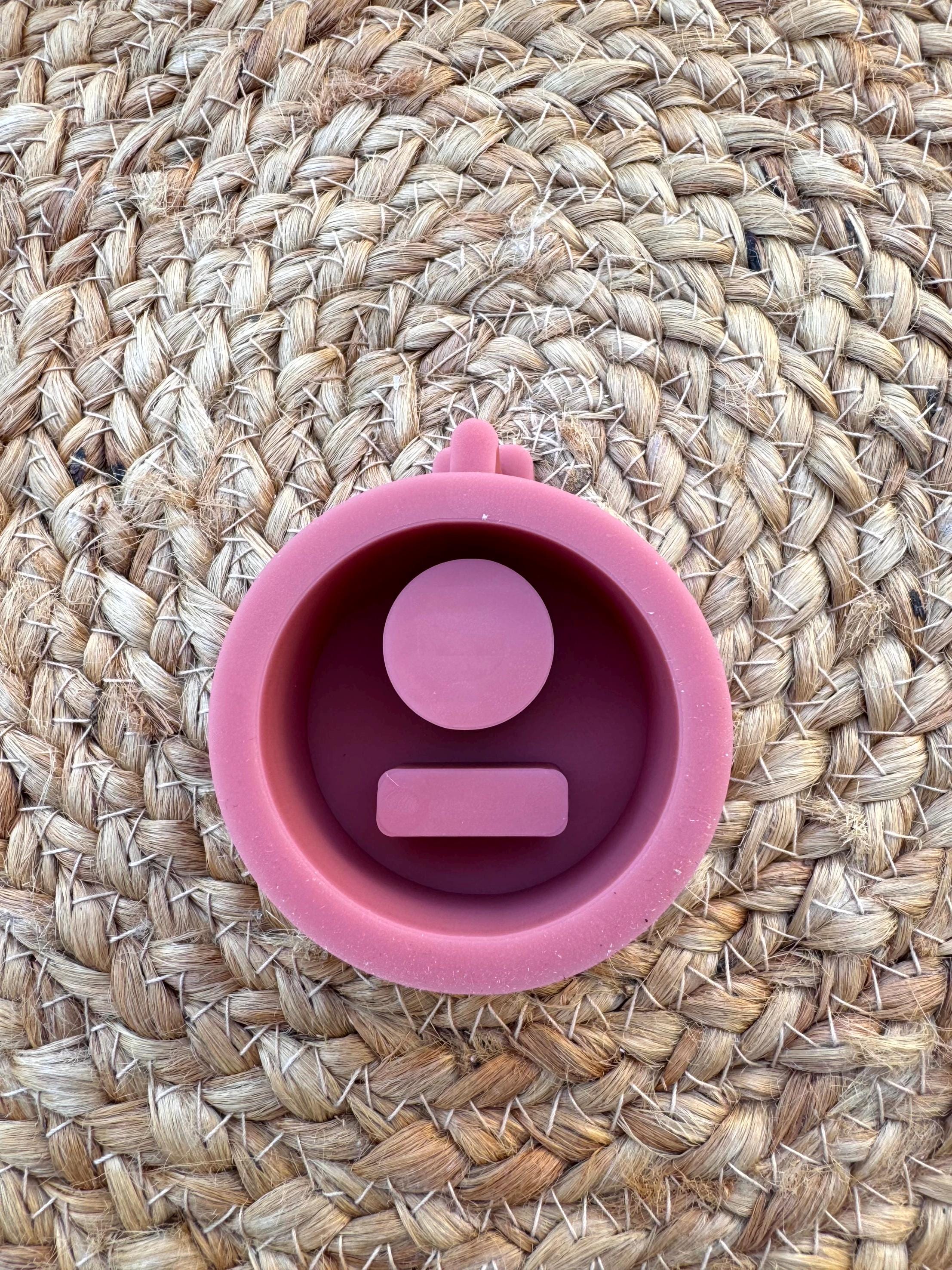 Silikon - Gießform -Stabkerzenhalter mit Platz für 1 Klötzchen - Klötzchen Lichthäuser - Häuserkranz- Klötzchen - Windlicht - Rund