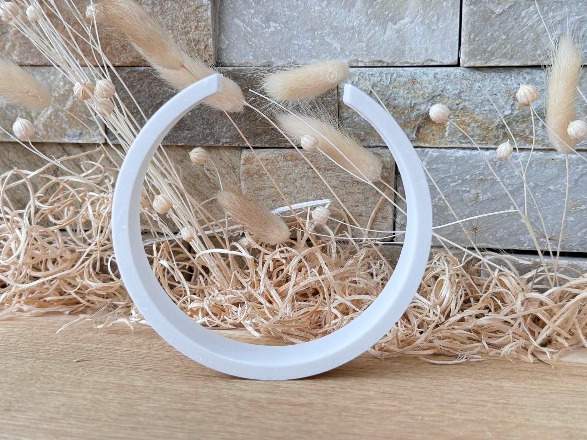 Silikon - Gießform - Adventszahlen 3 - Lichtkreis - Lichterzauber