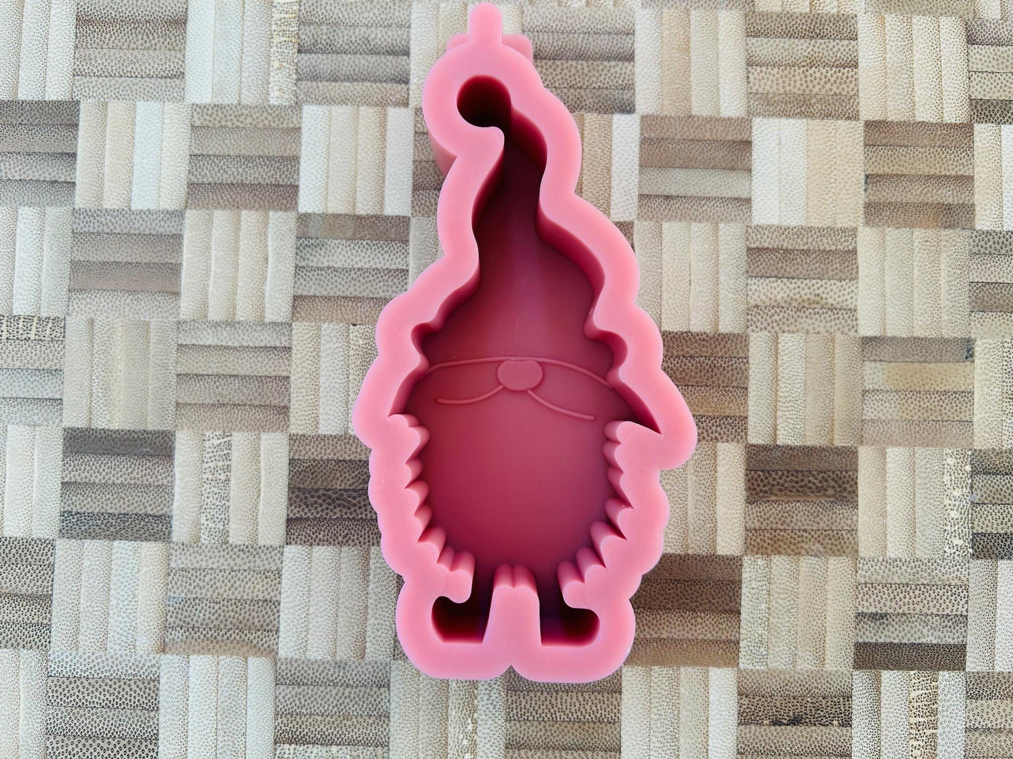 Silikon - Gießform - Wichtel mit dicken Bauch -