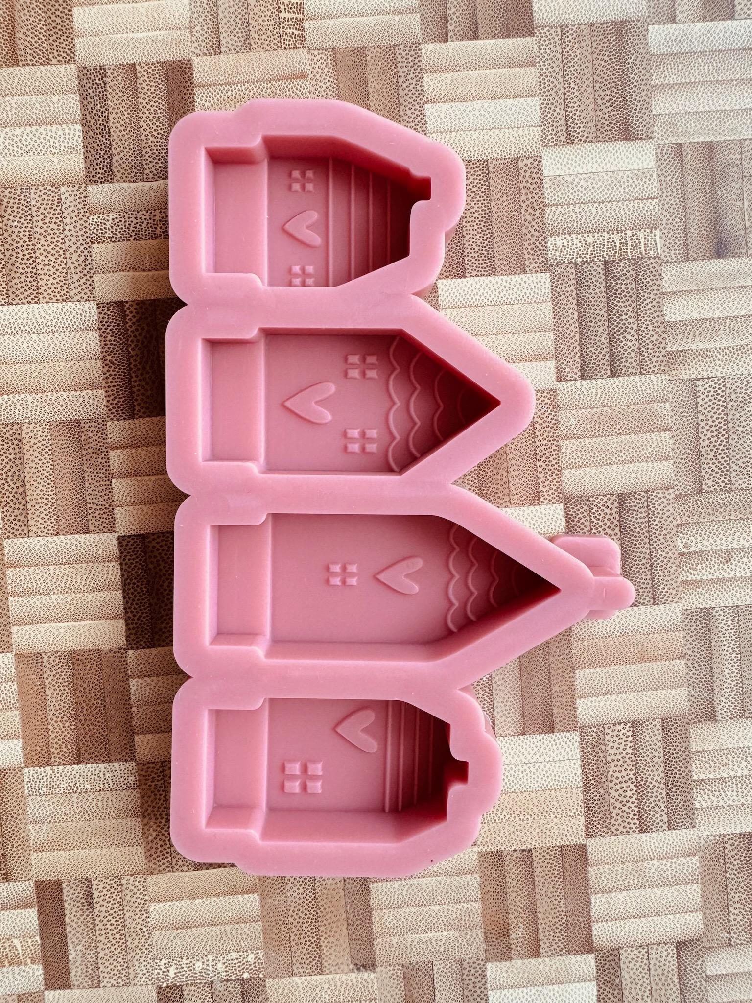 Adventskranz Set - (Grundplatte + 16 Steckklötze inkl. Kerzenhalter)