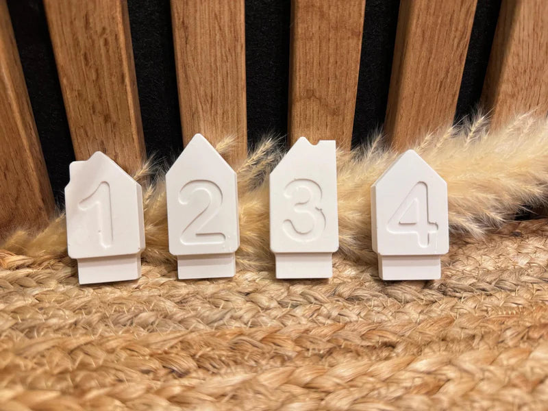 Adventskranz Set - (Grundplatte + 16 Steckklötze inkl. Kerzenhalter)