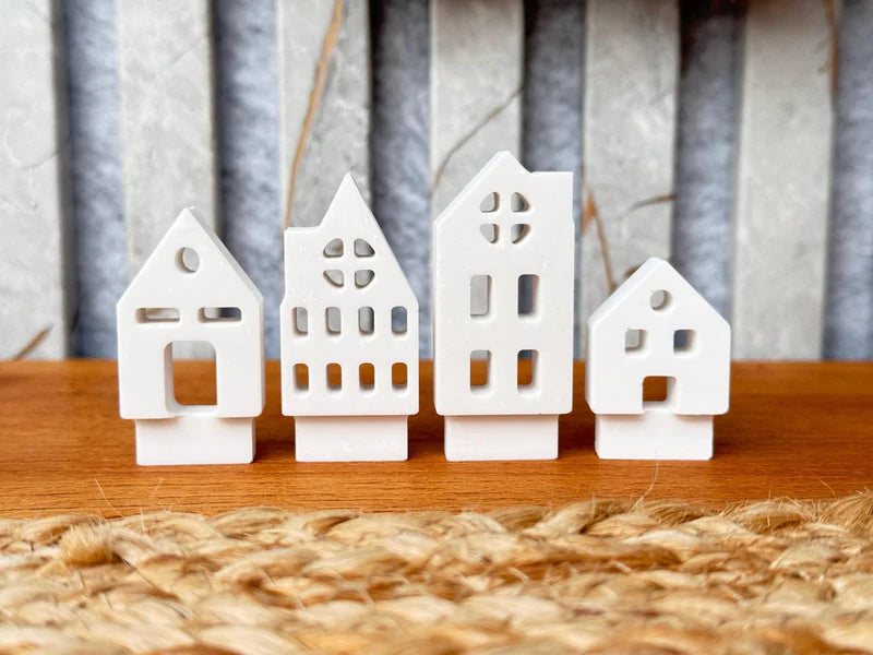 Adventskranz Set - (Grundplatte + 16 Steckklötze inkl. Kerzenhalter)