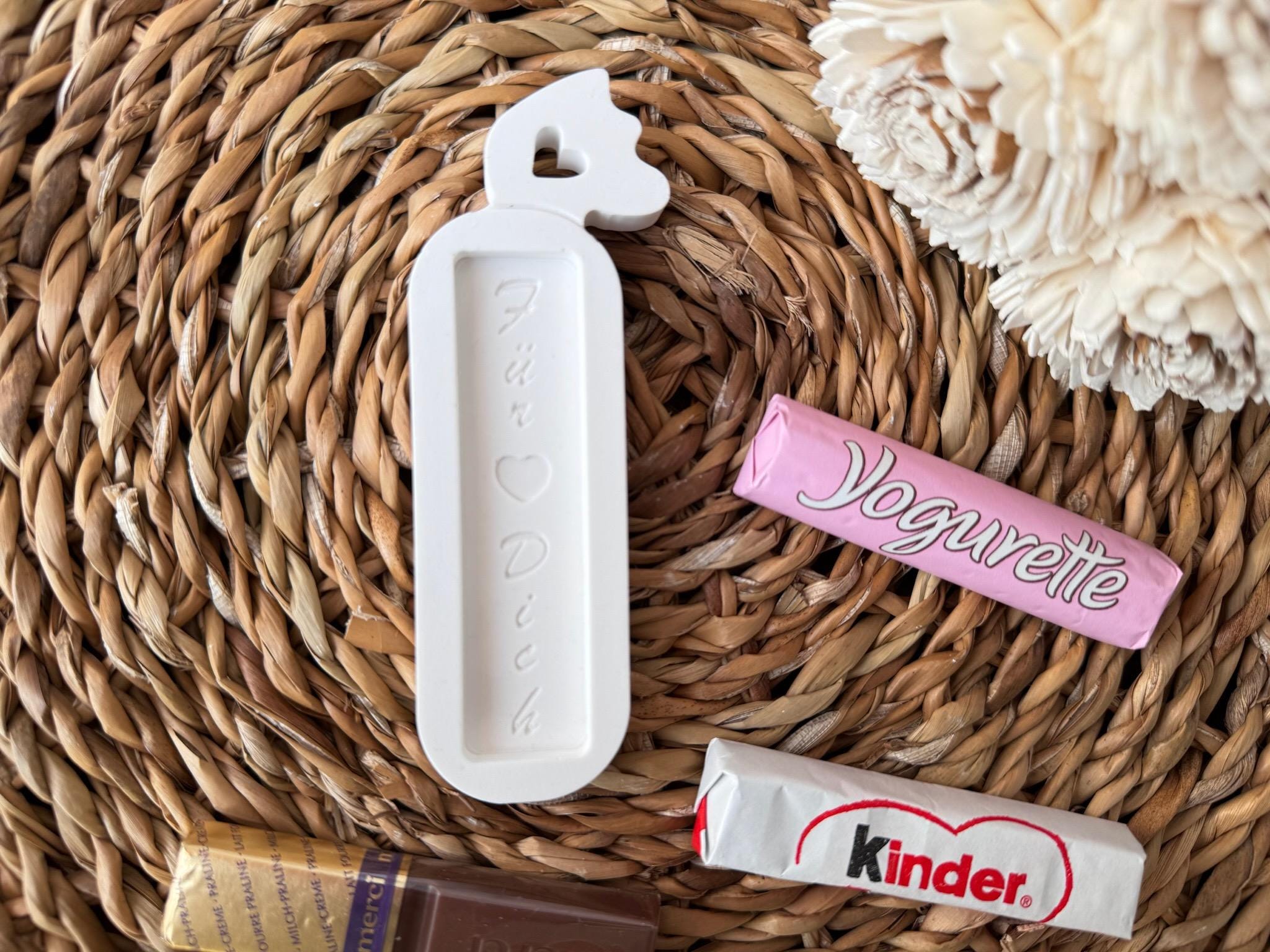 Silikon - Gießform - Geschenktüte als Schokoladenriegelhalter - Schokoladenriegelhalter -