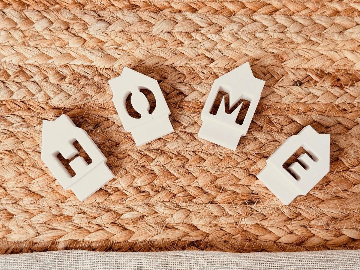 Silikon Gießform Home Klötzchen Häuserkranz – Ansicht 3