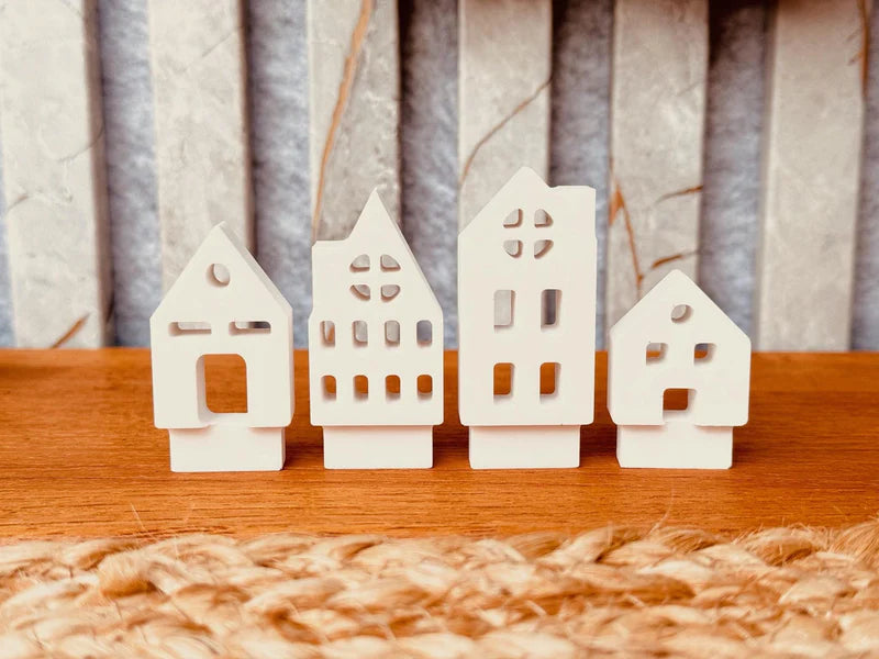 Adventskranz Set (Grundplatte + Formen für 12 Steckklötze)