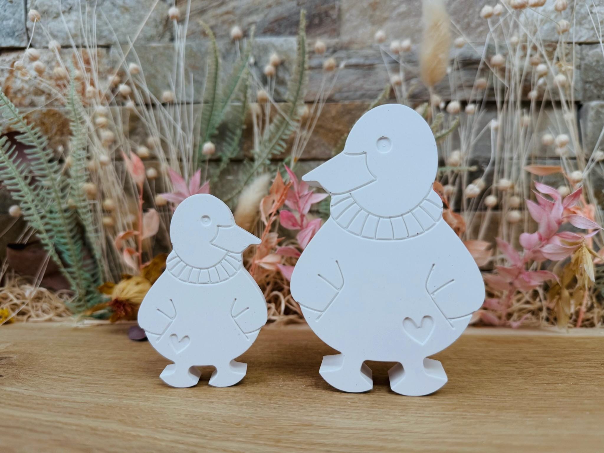 Silikon - Gießform - coole Gans - Ostern -