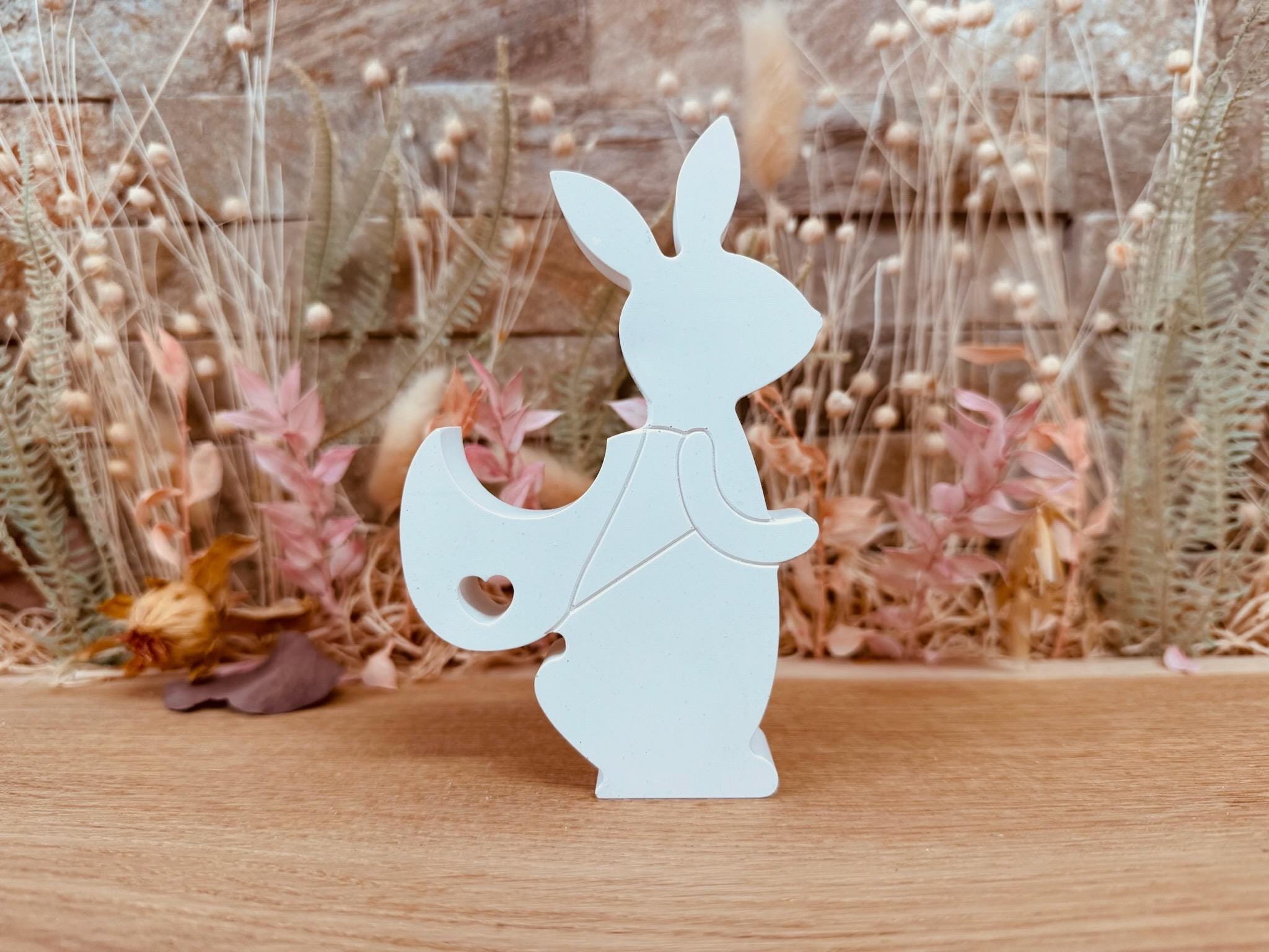 Silikon - Gießform - Wanderhase mit Rucksack - Ostern - Schokoladenkugelhalter -