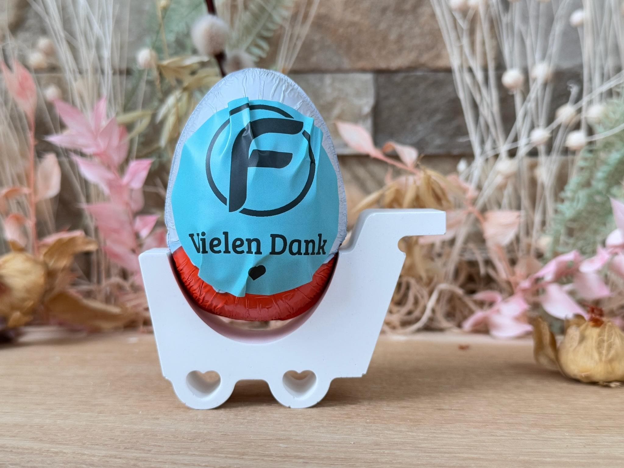 Silikon - Gießform - Ostereischubkarre - Schubkarre - Schokoladenkugelhalter -