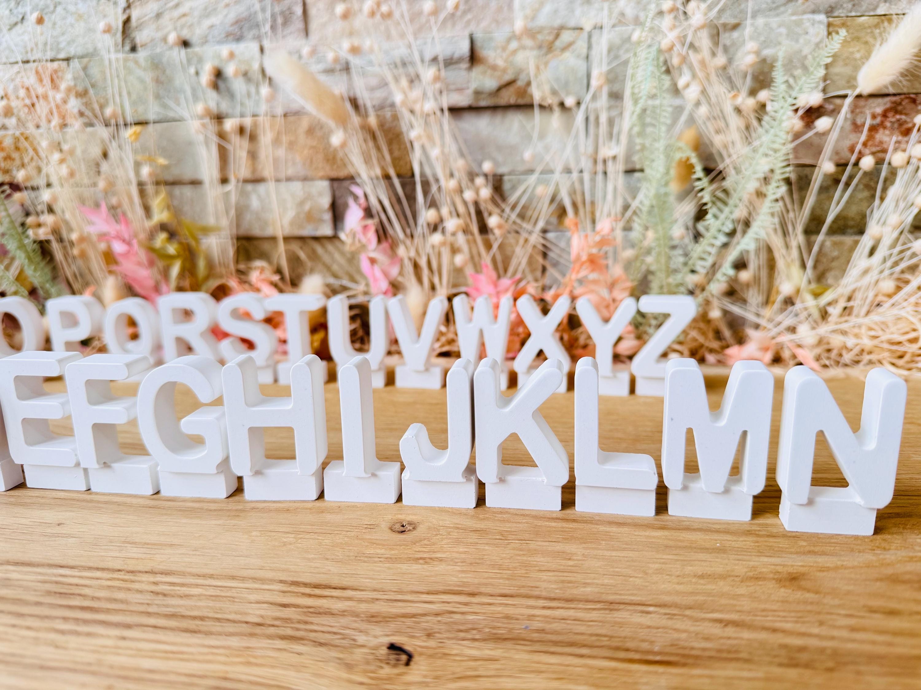 Silikon - Gießform - Buchstabenmatte - Klötzchen - Häuserkranz -