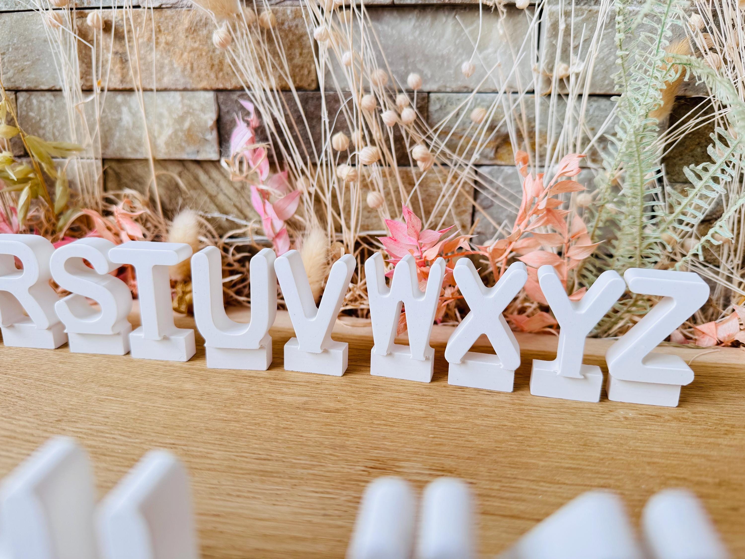 Silikon - Gießform - Buchstabenmatte - Klötzchen - Häuserkranz -