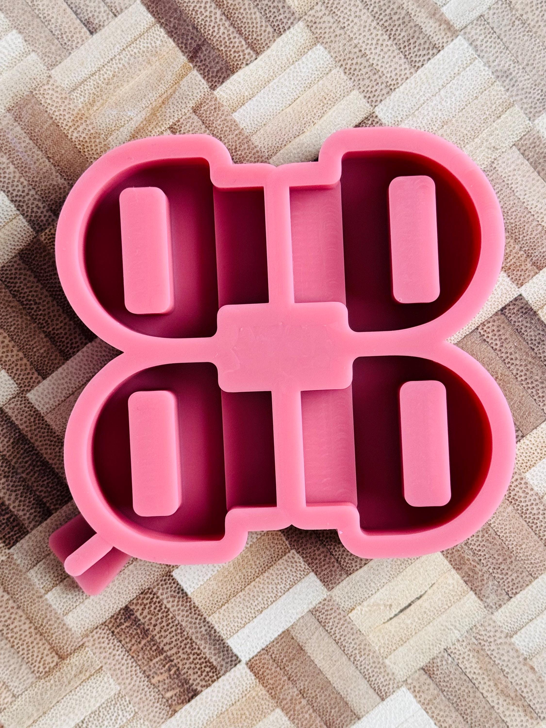 Silikon - Gießform - 4er Wandhalterung für Häuserkranz-Formen – passend für unsere Häuserkranzformen