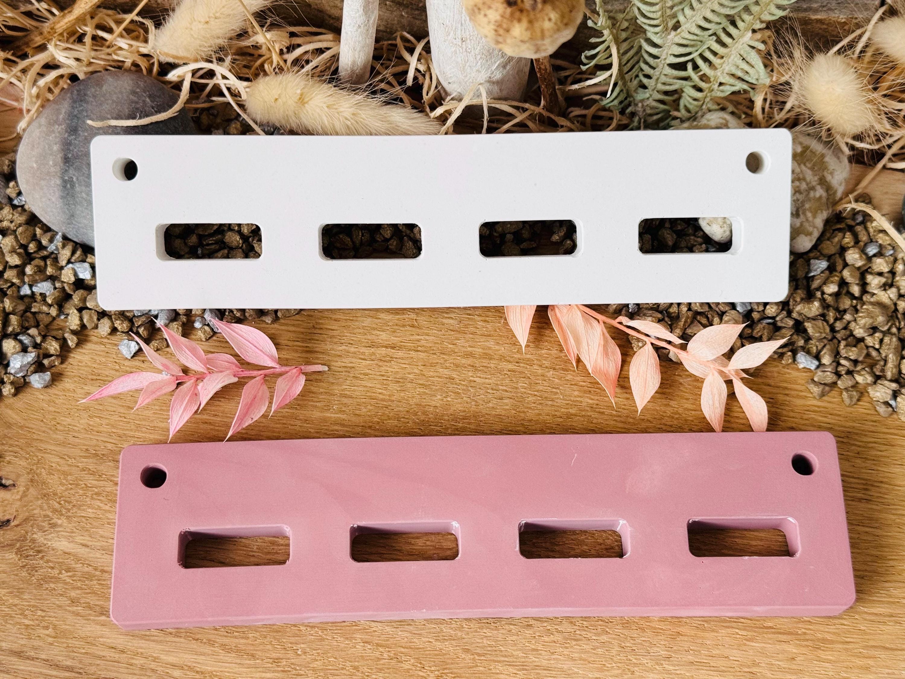 Silikon - Gießform - 4er Wandhalterung für Häuserkranz-Formen – passend für unsere Häuserkranzformen