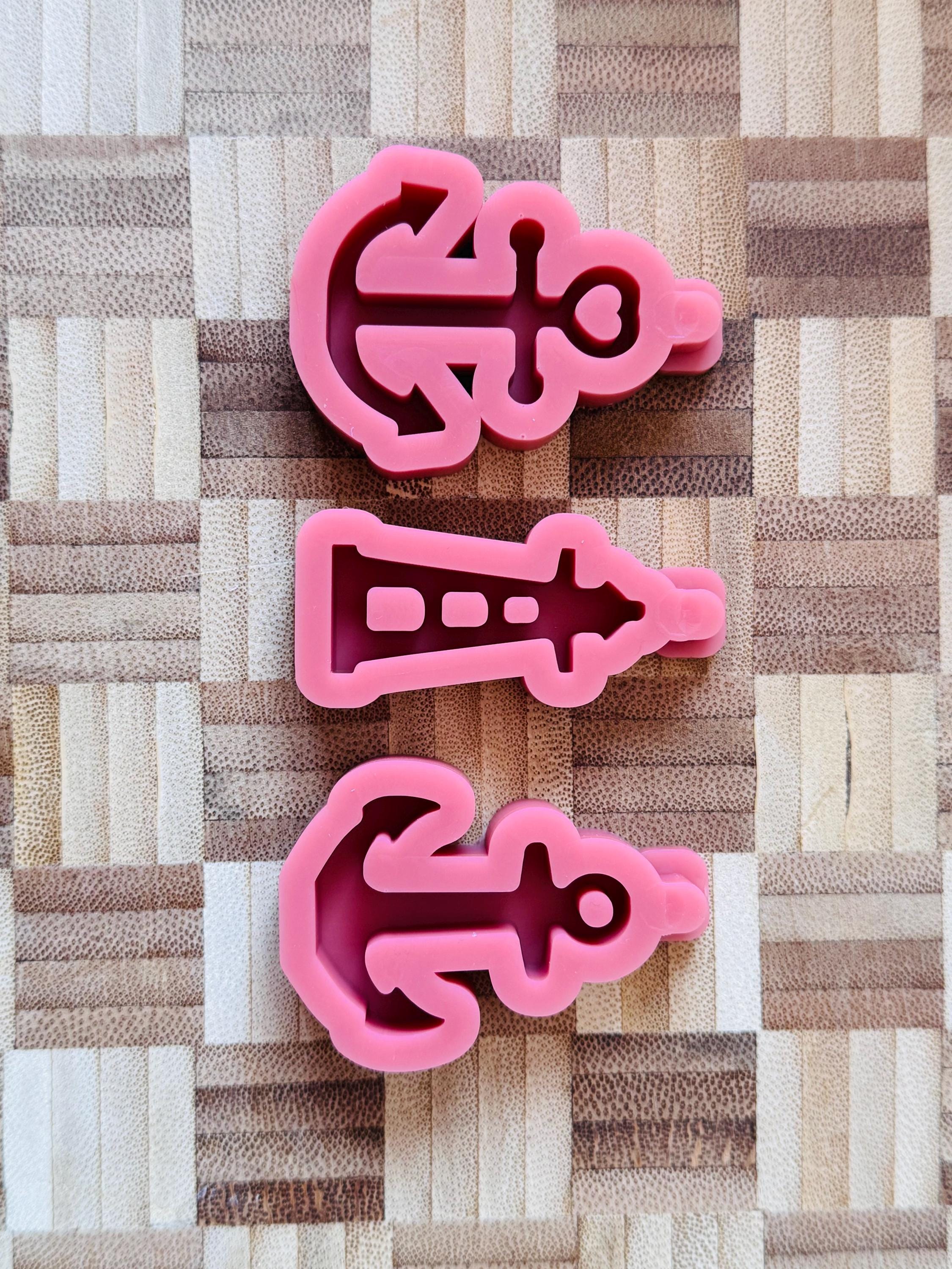 Silikon - Gießform - Micro Anker -
