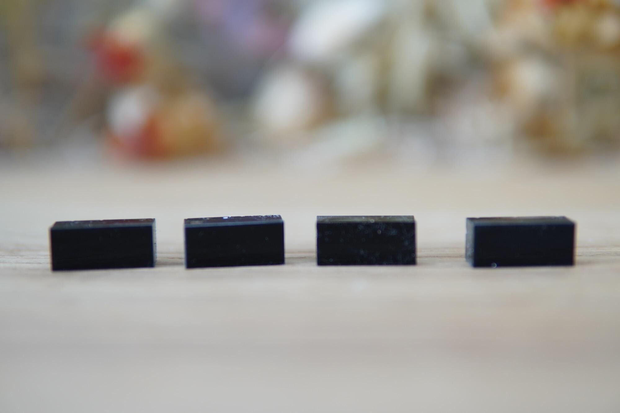 Acrylplatzhalter – 4er Set – passend für unser Stecksystem – zum Gießen ohne Steckfunktion