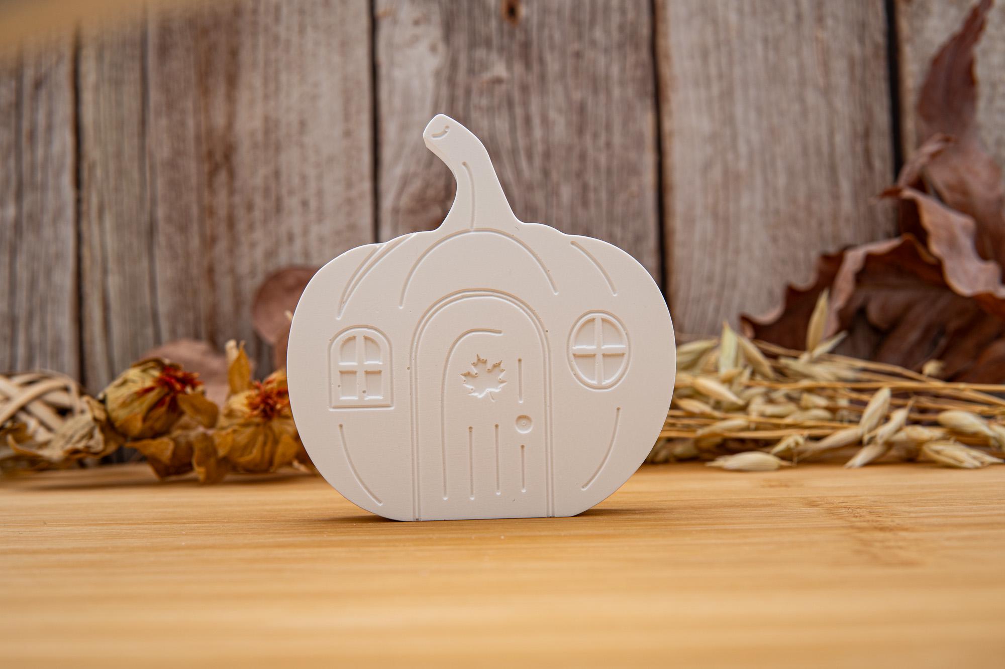 Silikon – Gießform – Kürbishaus –