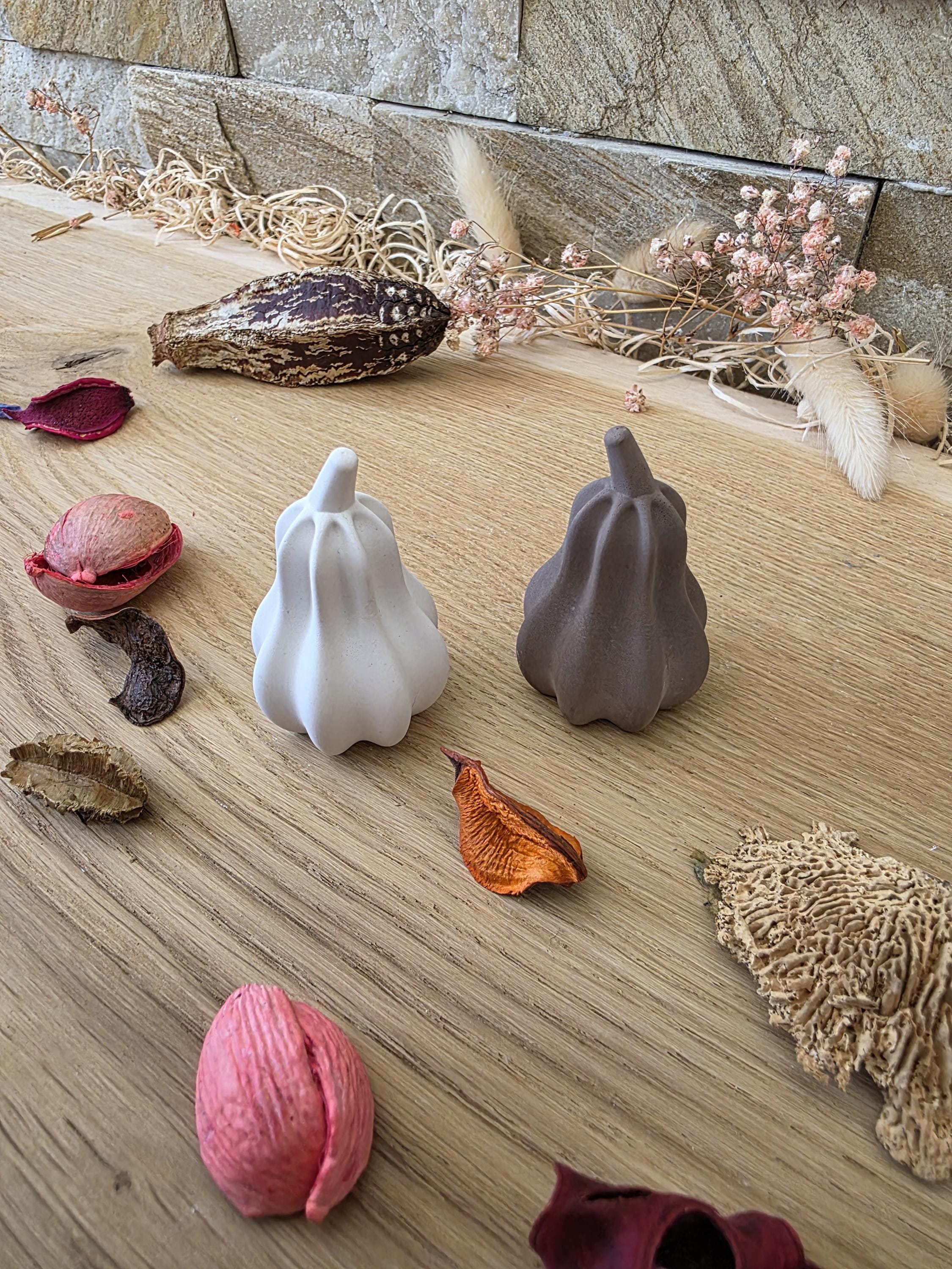 Silikon – Gießform – langer Herbstkürbis -
