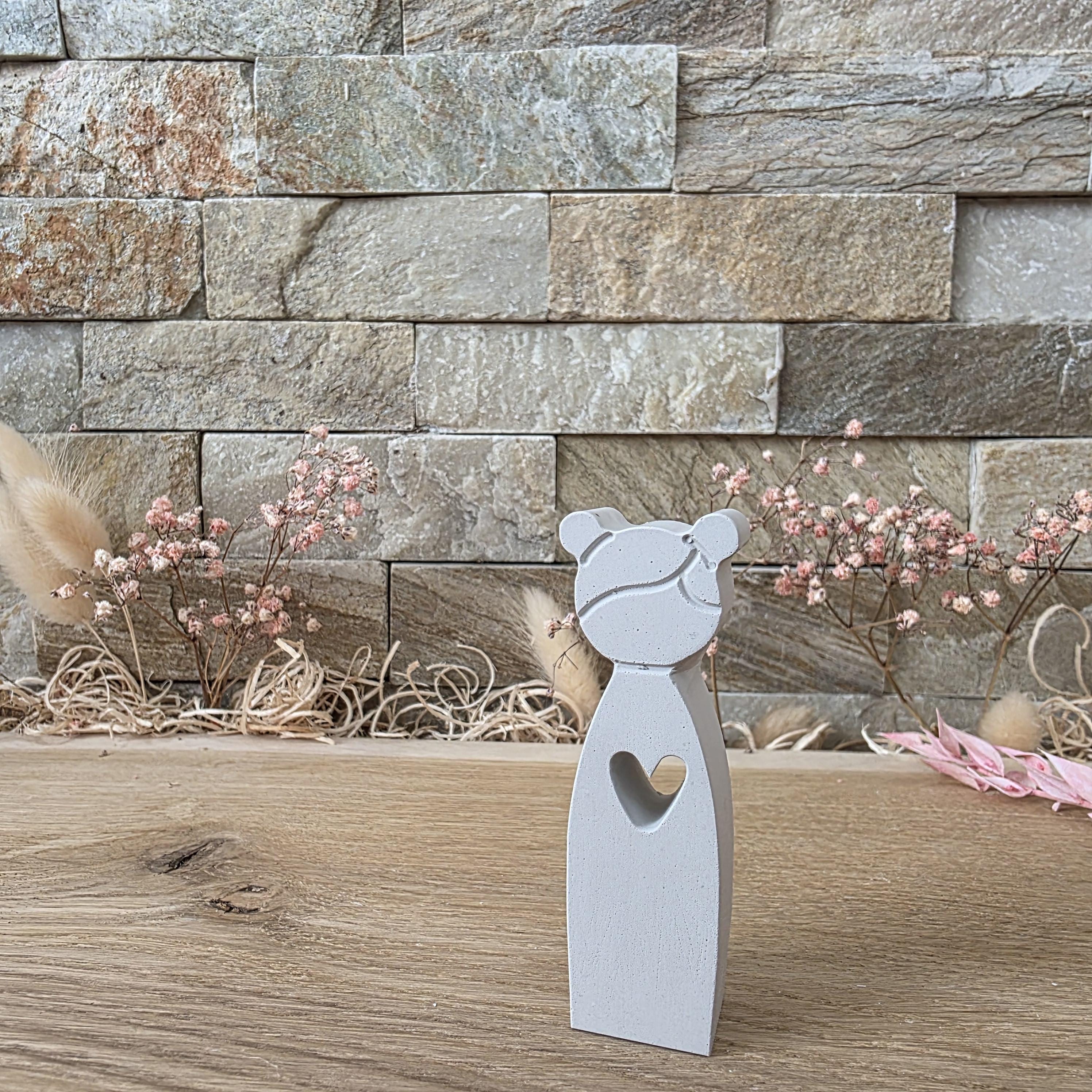 Silikon – Gießform – Zopfmädchen 2 – schlicht & kombinierbar -