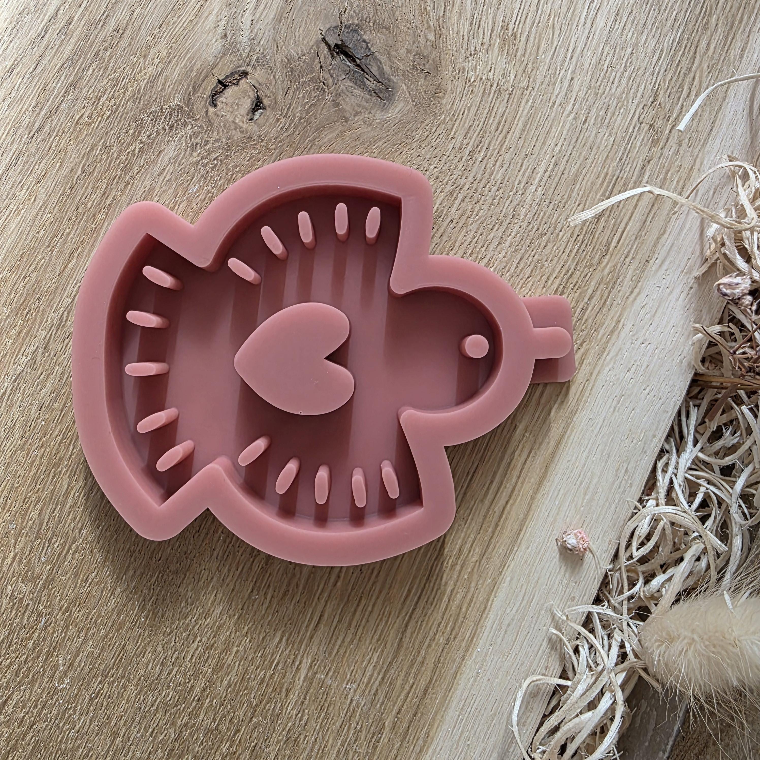 Silikon – Gießform – Hängeengel – mit Lichtschlitzen zum Durchleuchten