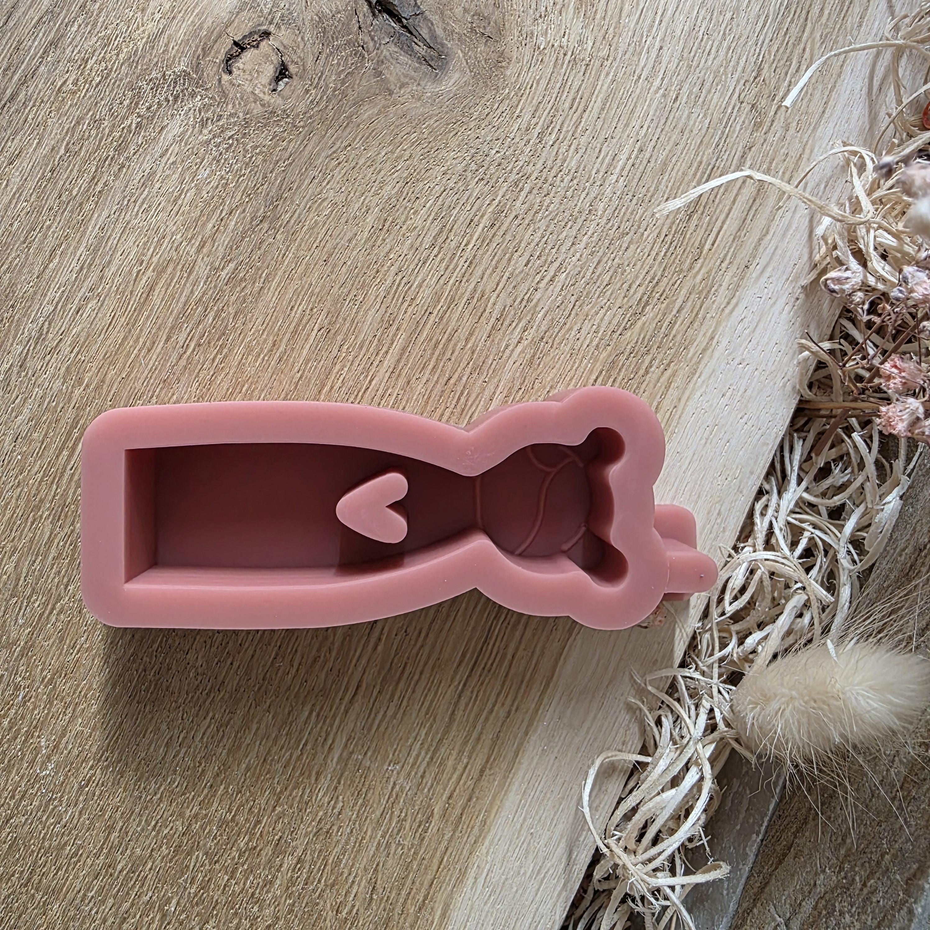 Silikon – Gießform – Zopfmädchen 2 – schlicht & kombinierbar -