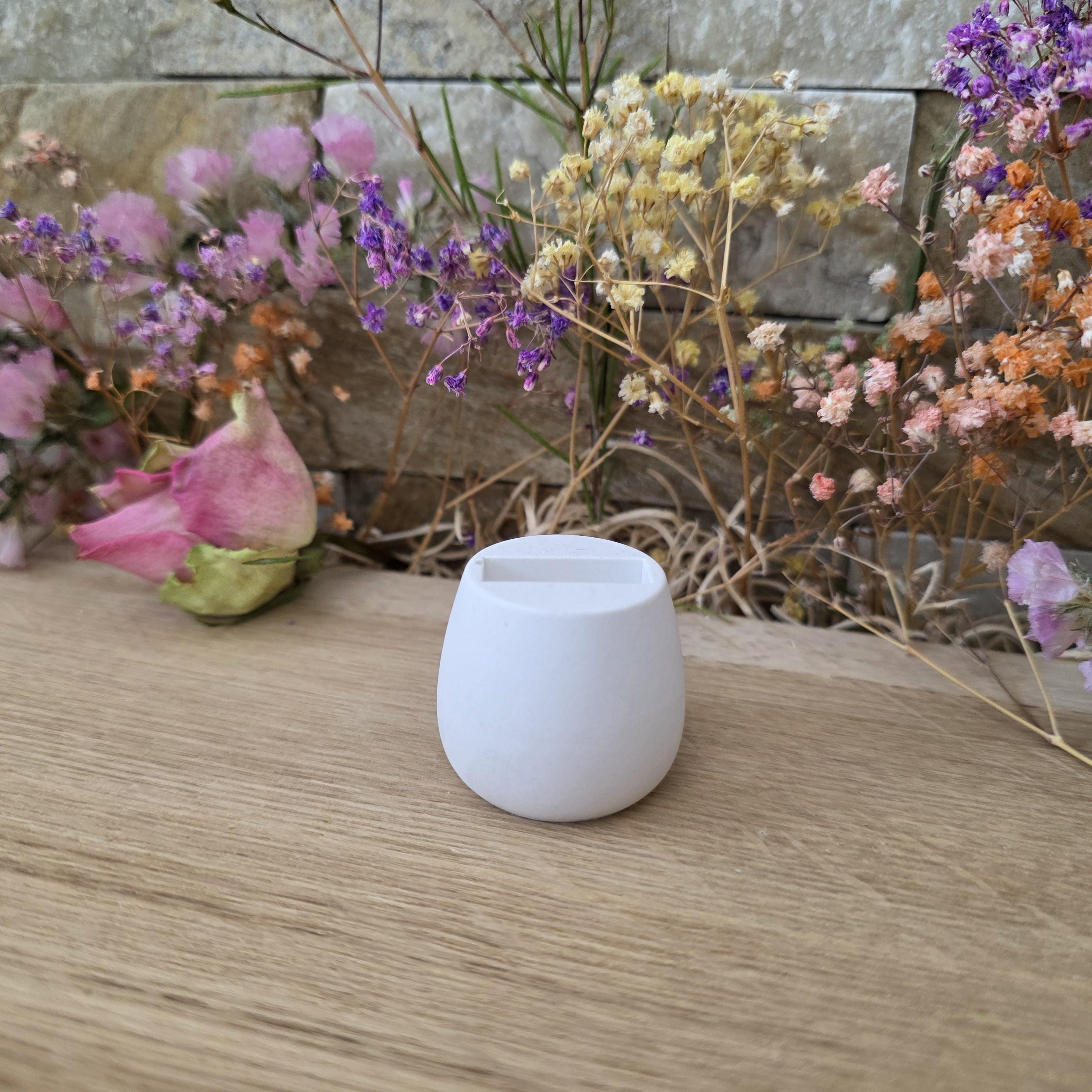 Silikon – Gießform – Steckform Blumentopf klein – mit Steckplatz