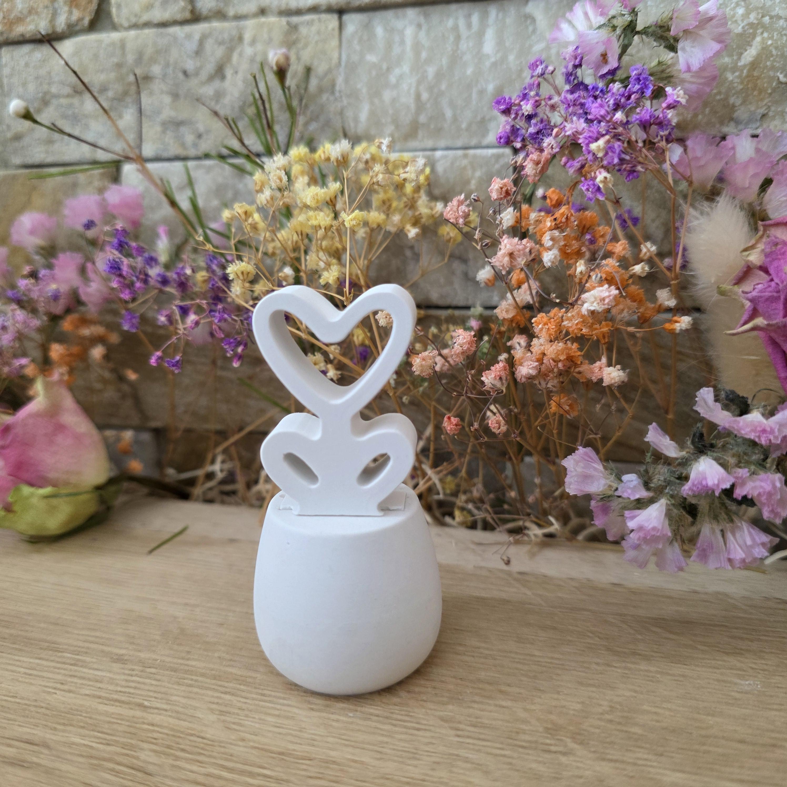 Silikon – Gießform – Steckform Blumentopf klein – mit Steckplatz