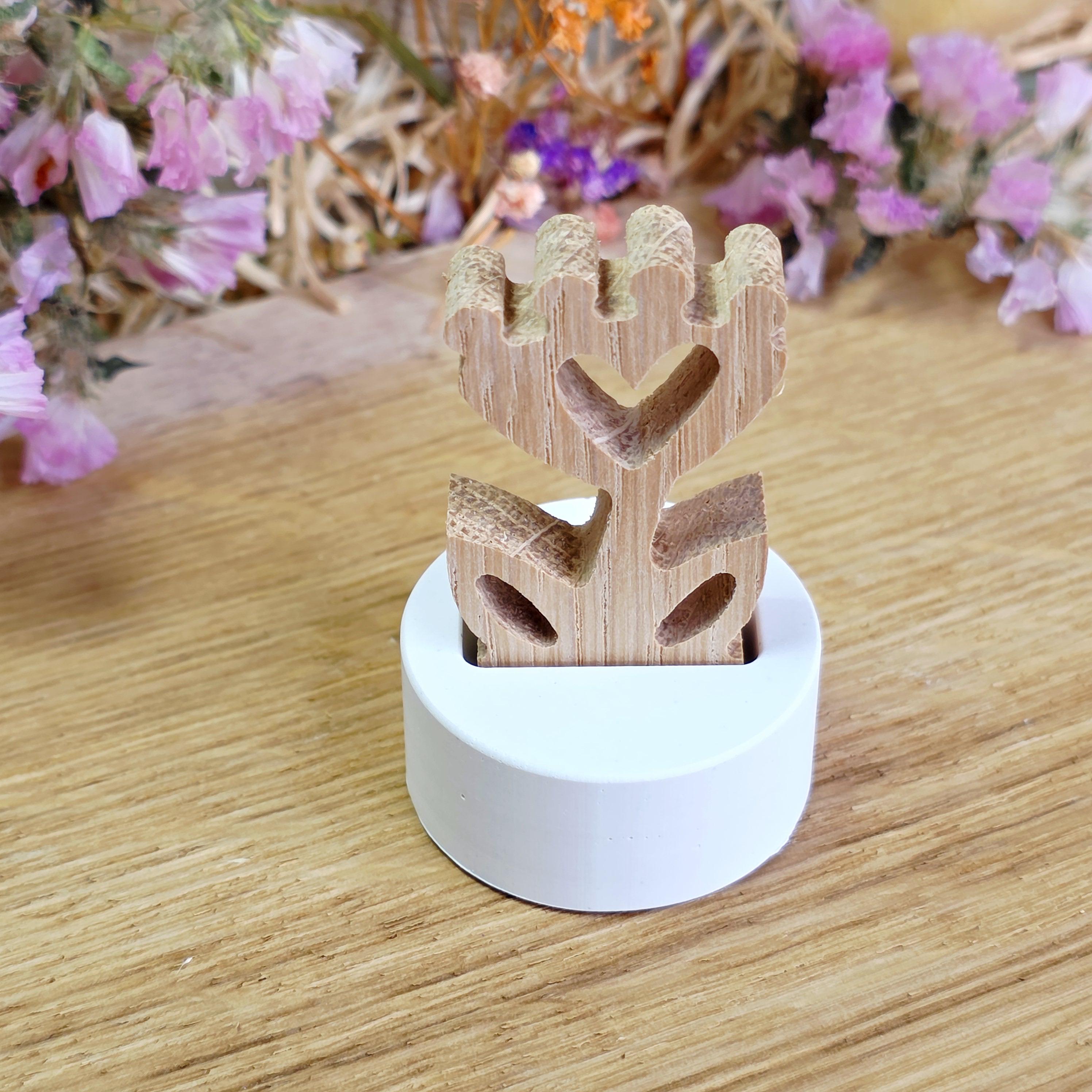 Silikon – Gießform – Mini Grundplatte rund – für 1 Stecker