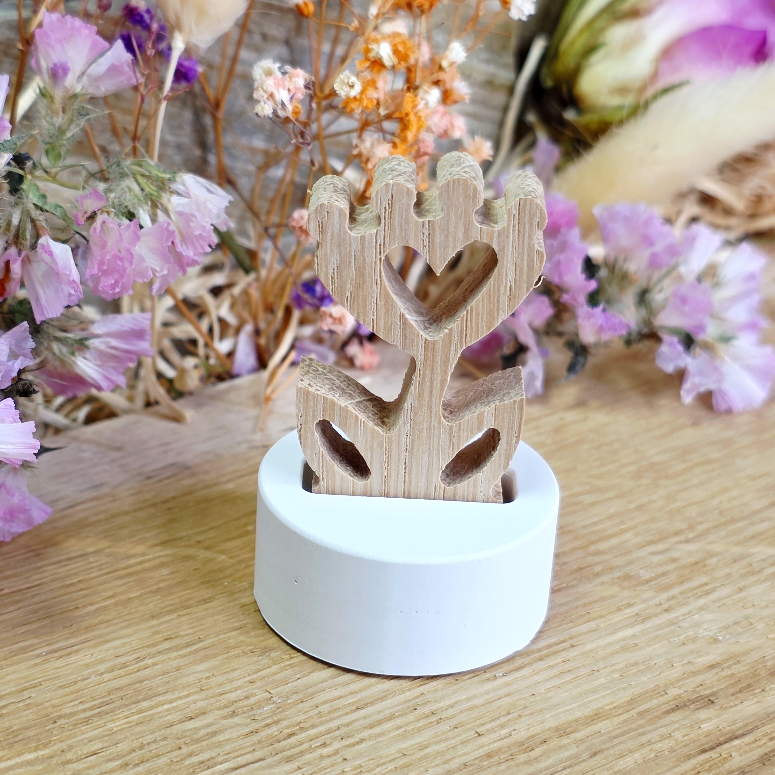 Silikon – Gießform – Mini Grundplatte rund – für 1 Stecker