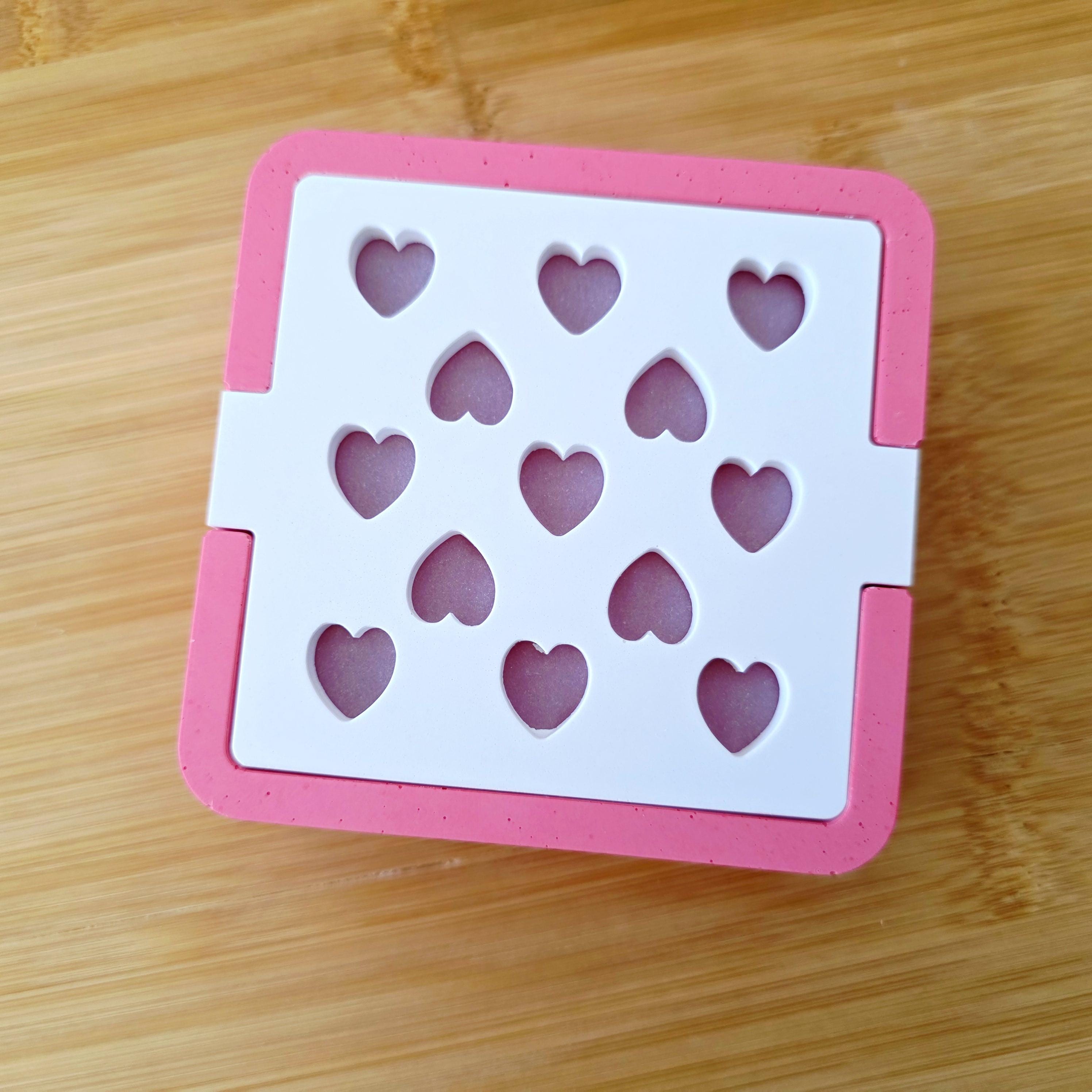 Silikon – Gießform – Geschenkdosen-Deckel Herzensgrüße -