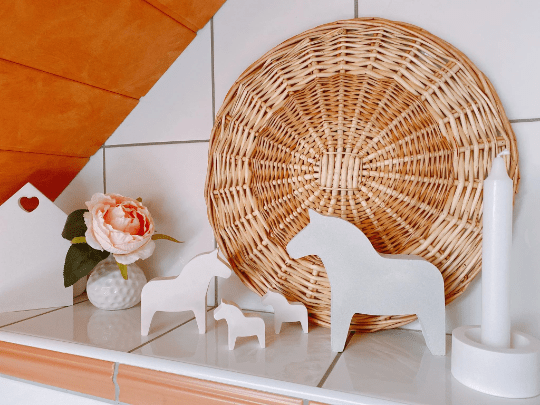 Silikon - Giessform - Dalapferd -