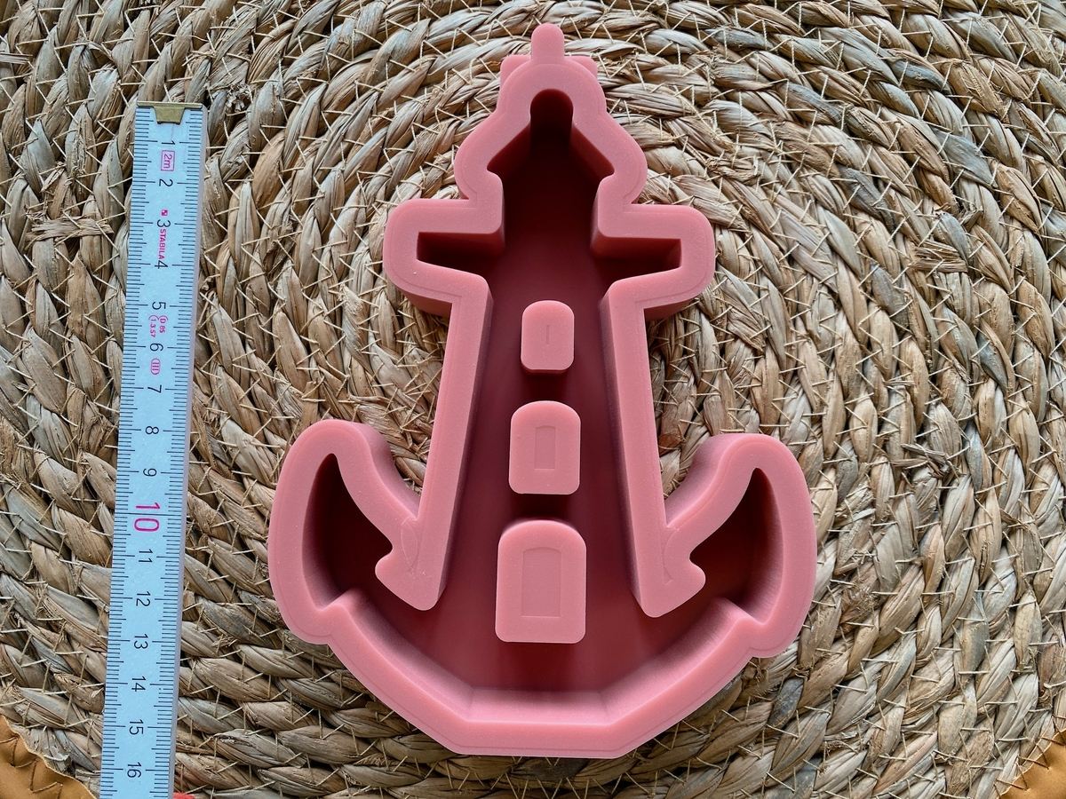Silikon Giessform Ankerturm – Maritim – Ansicht 3