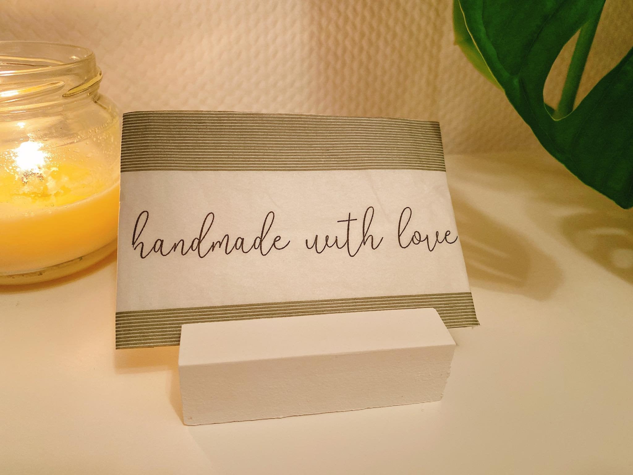 Silikon - Giessform - Visitenkartenhalter -