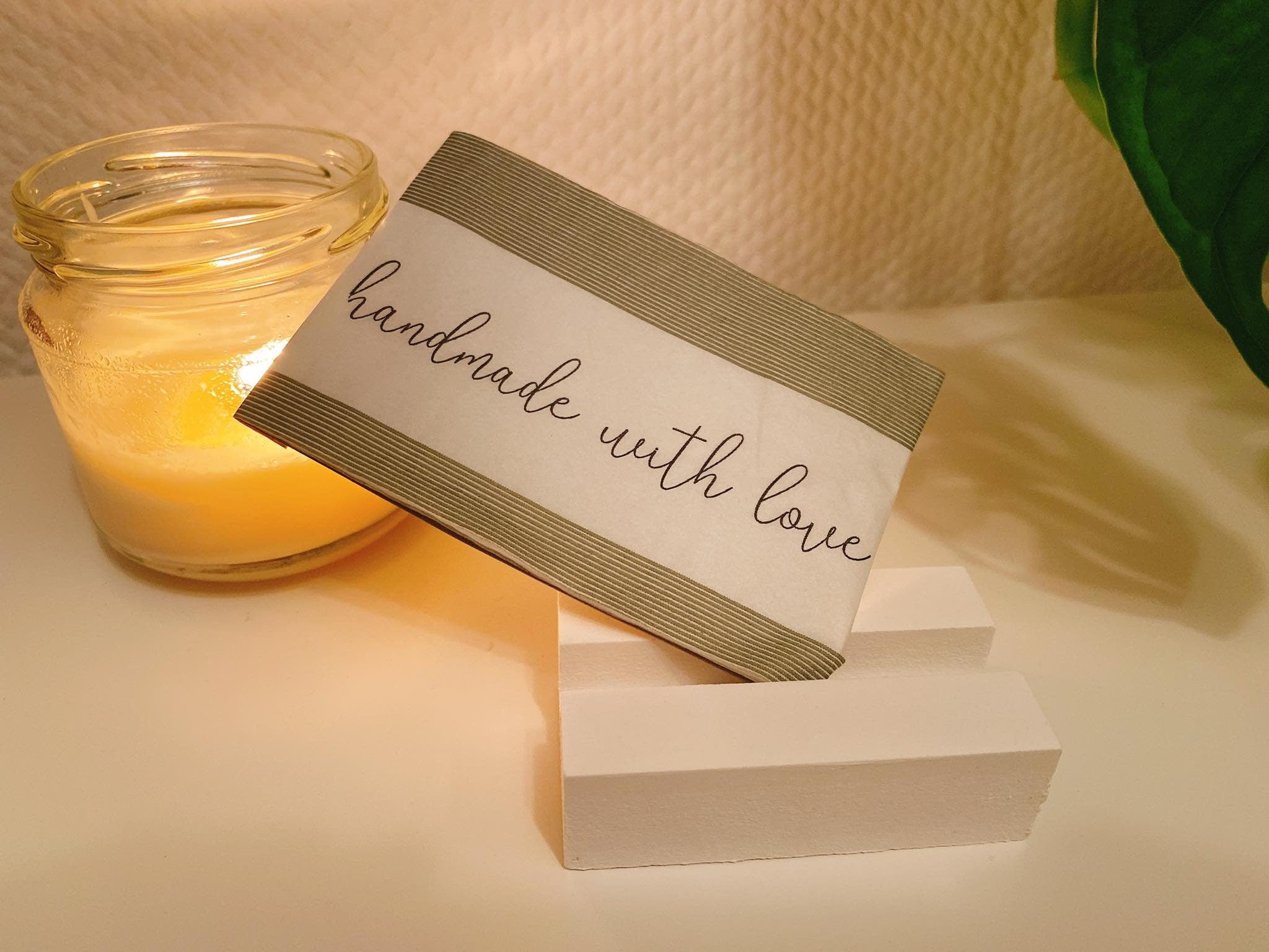 Silikon - Giessform - Visitenkartenhalter -