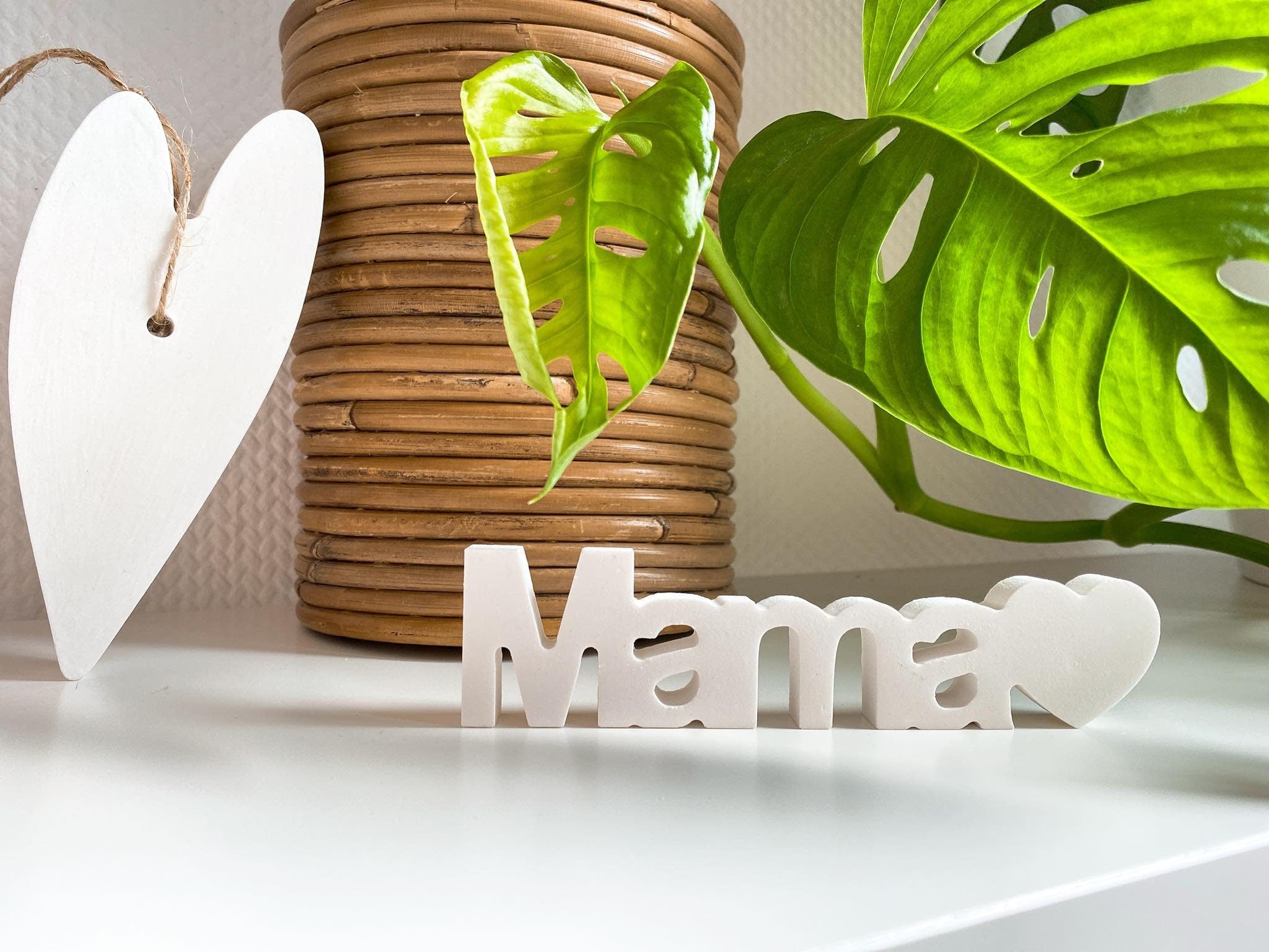 Silikon - Giessform - Mama Schriftzug-