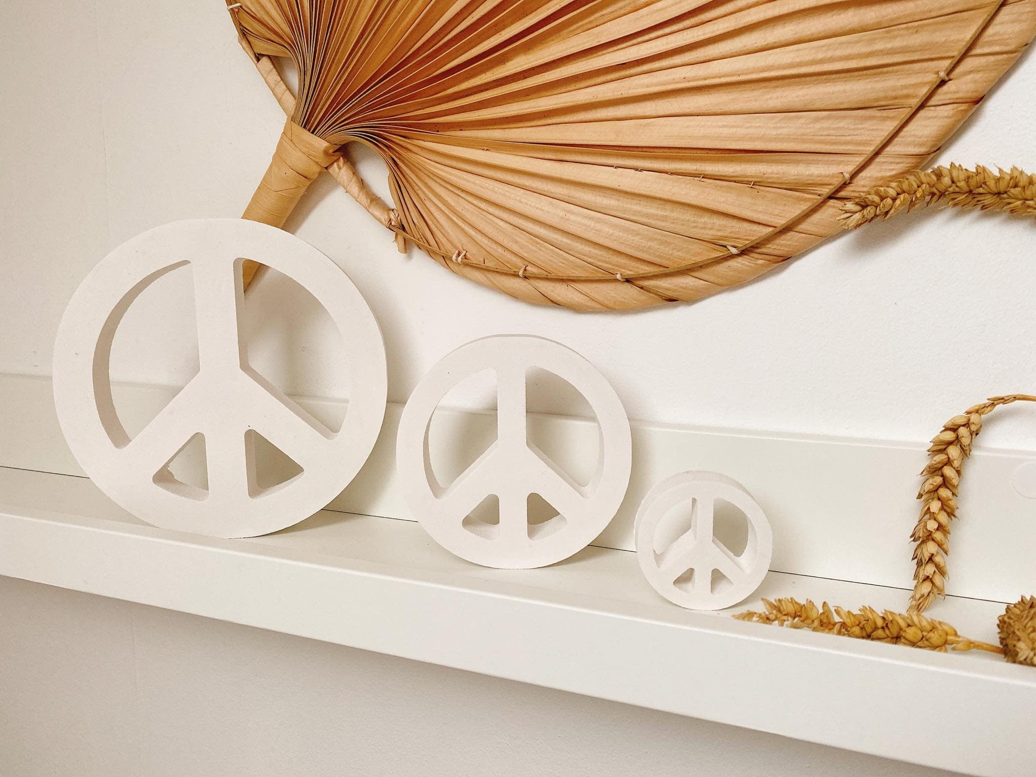 Silikon - Giessform - Peace -