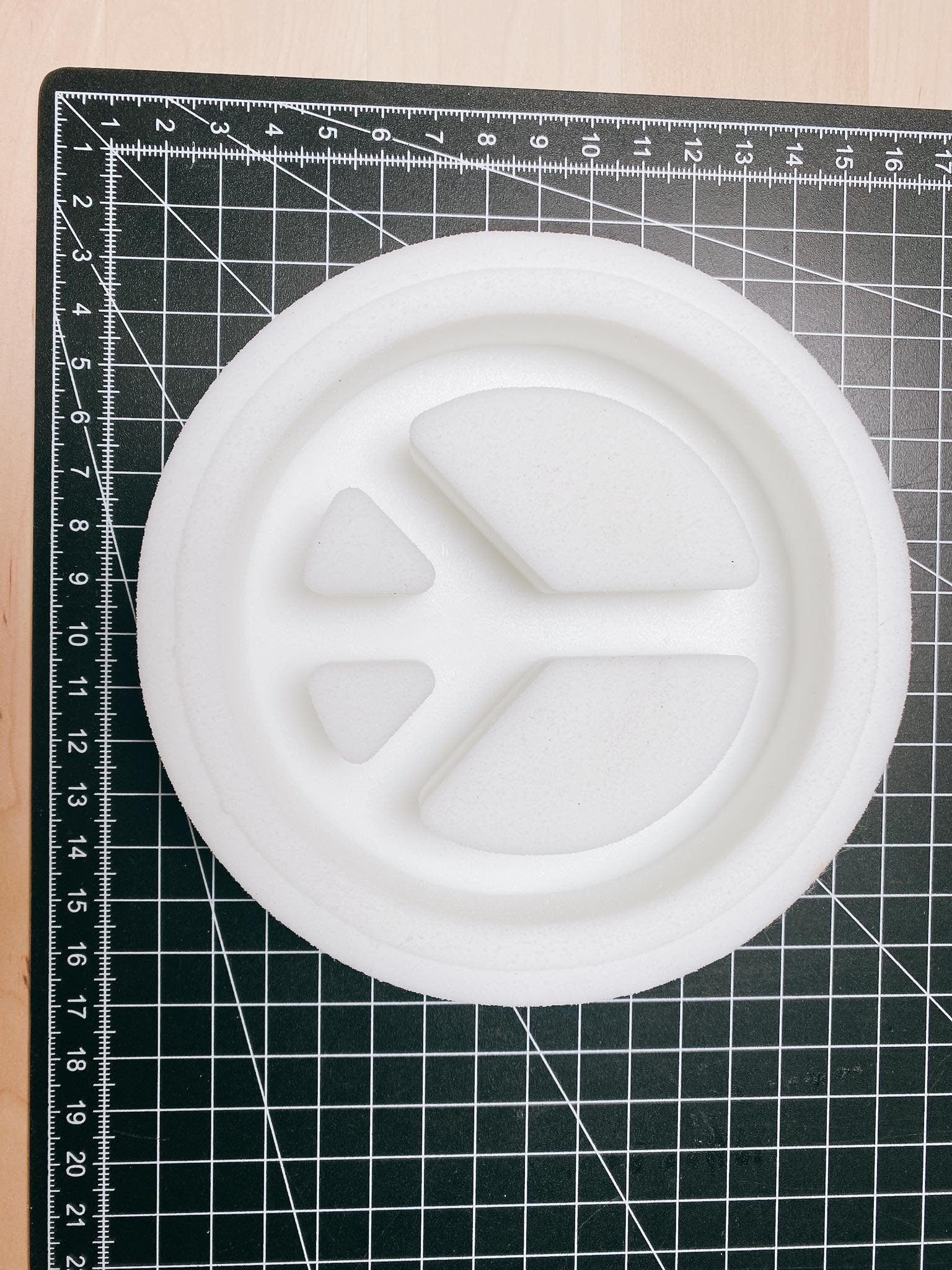 Silikon - Giessform - Peace -