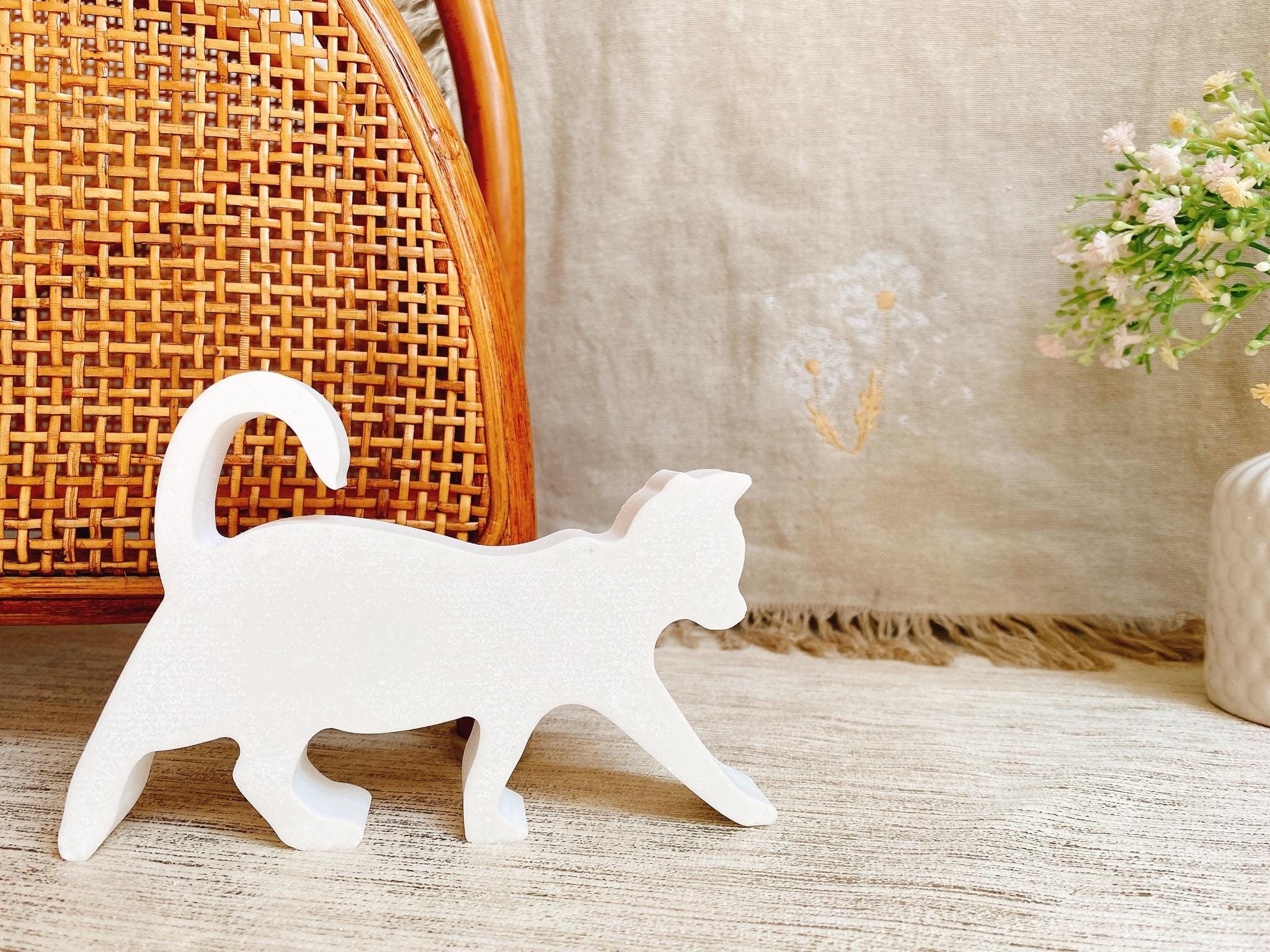 Silikon - Gießform - Katze laufend -