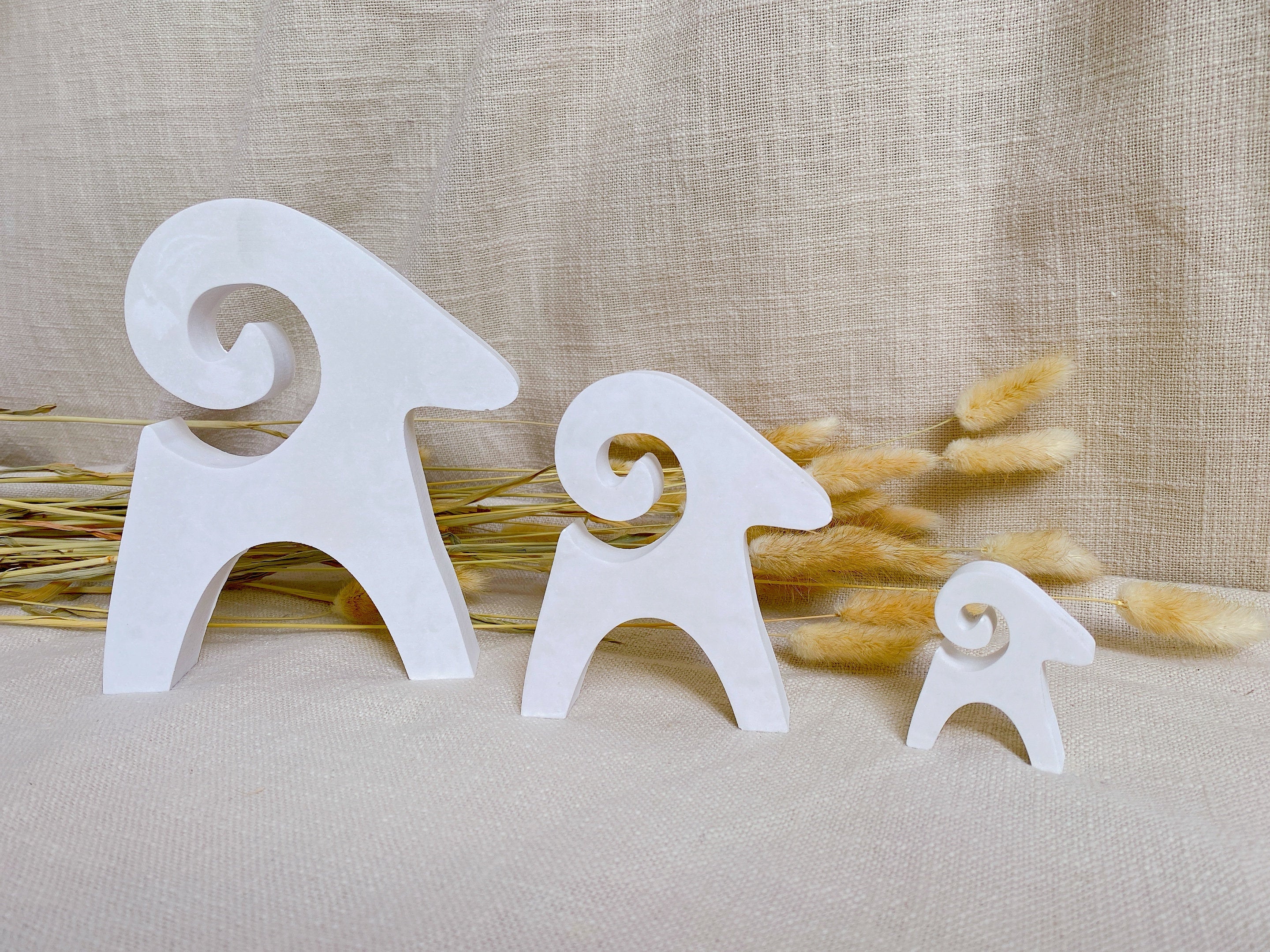 Silikon - Giessform - Julbock - Weihnachten