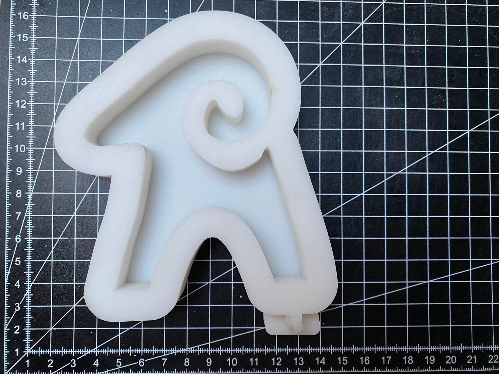 Silikon - Giessform - Julbock - Weihnachten