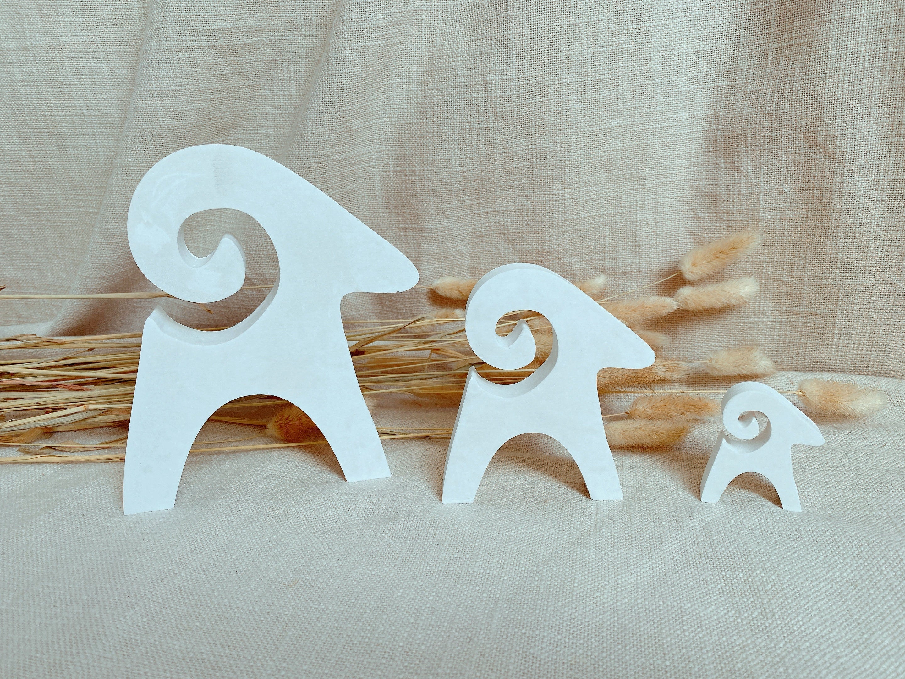 Silikon - Giessform - Julbock - Weihnachten