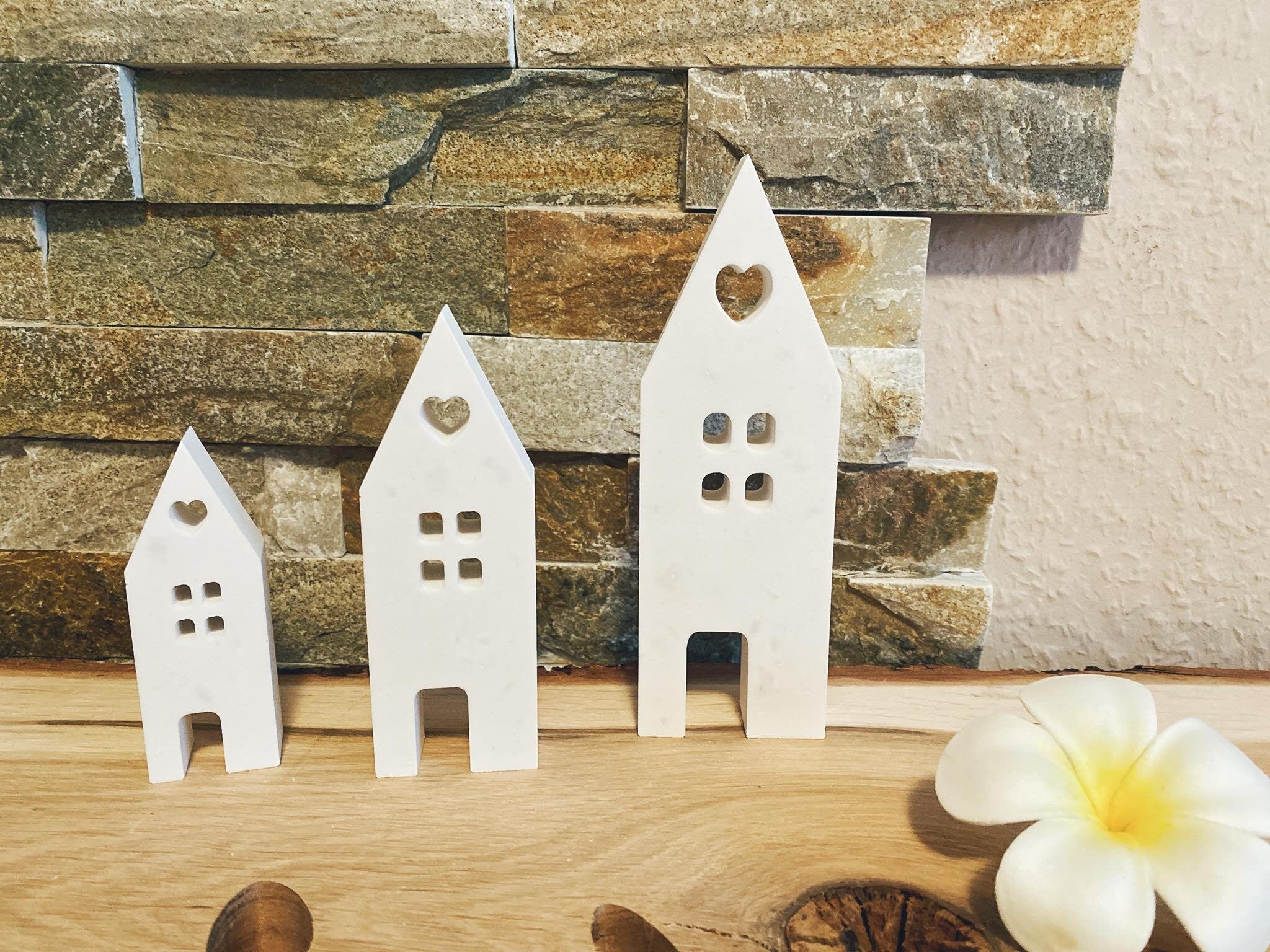 Silikon - Giessform - Lichthäuser Herz-