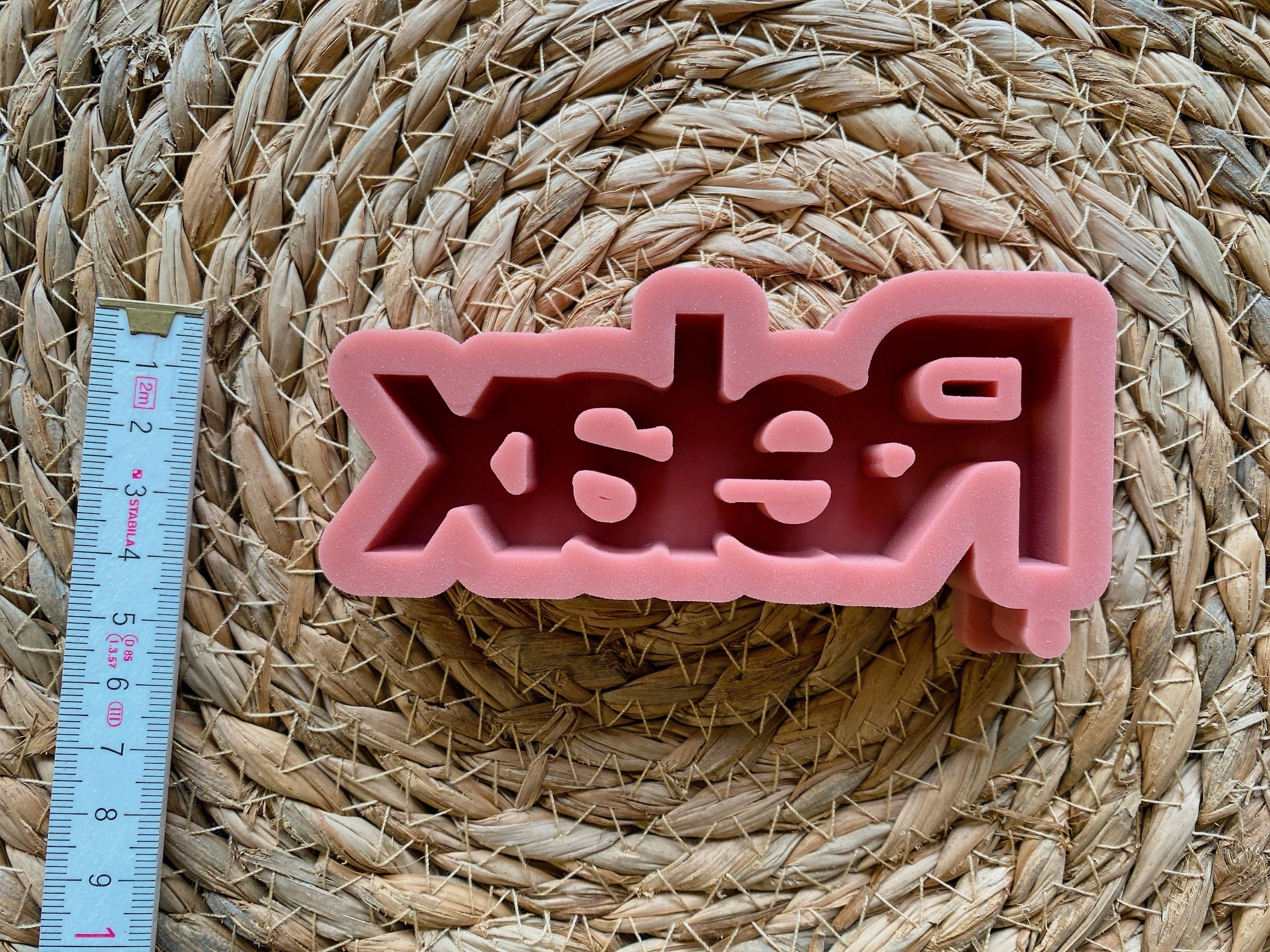 Silikon - Giessform - Relax Schriftzug-