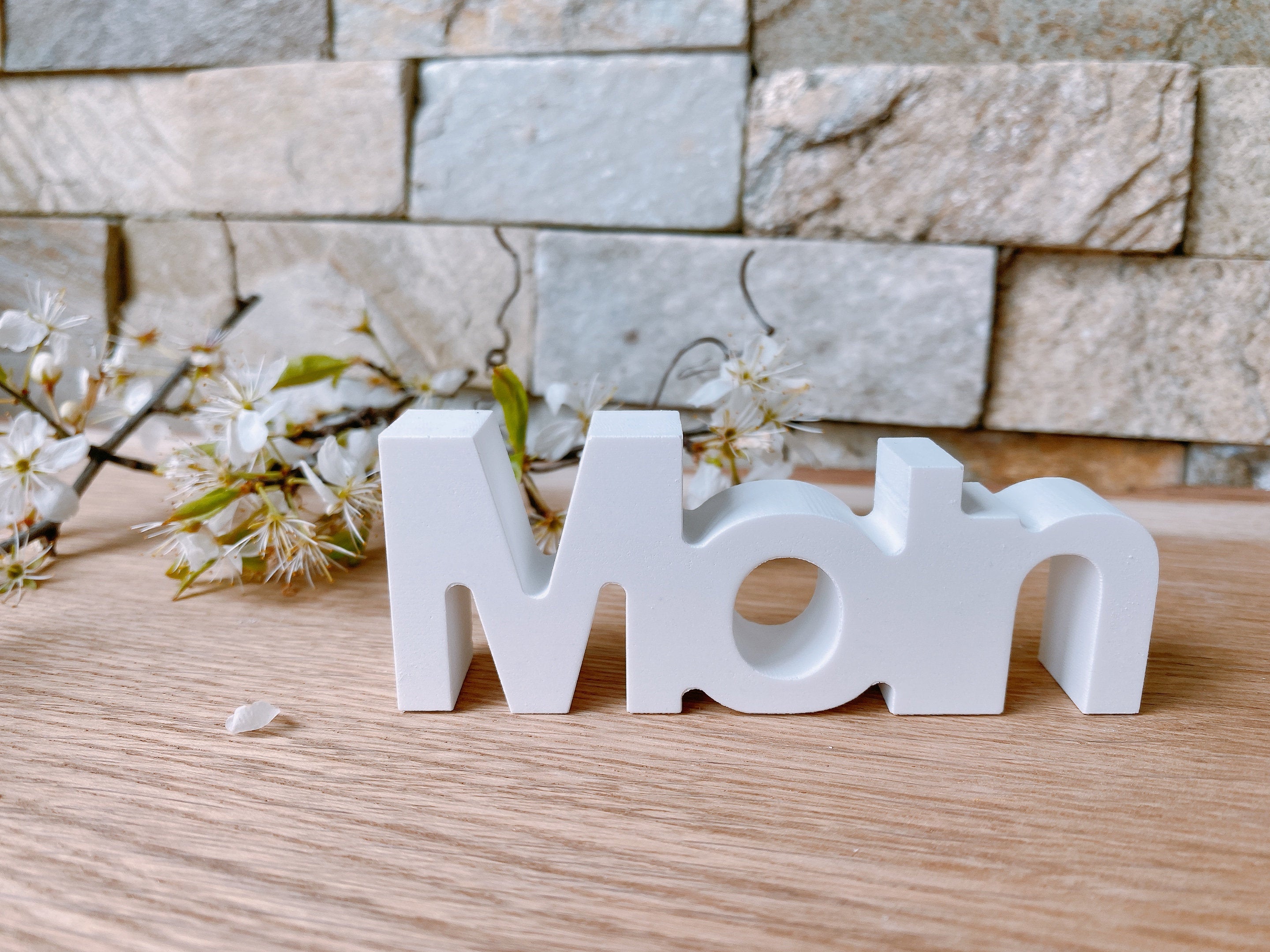 Silikon - Giessform - Moin Schriftzug-