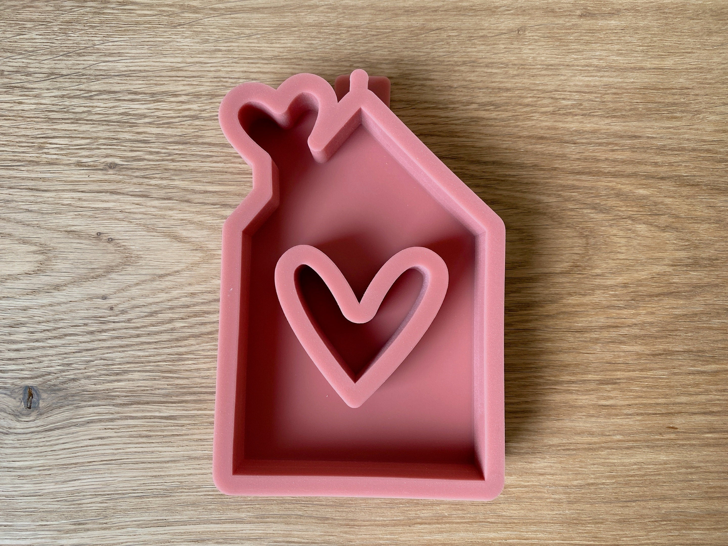 Silikon - Giessform - Lichthäuser Herzen-