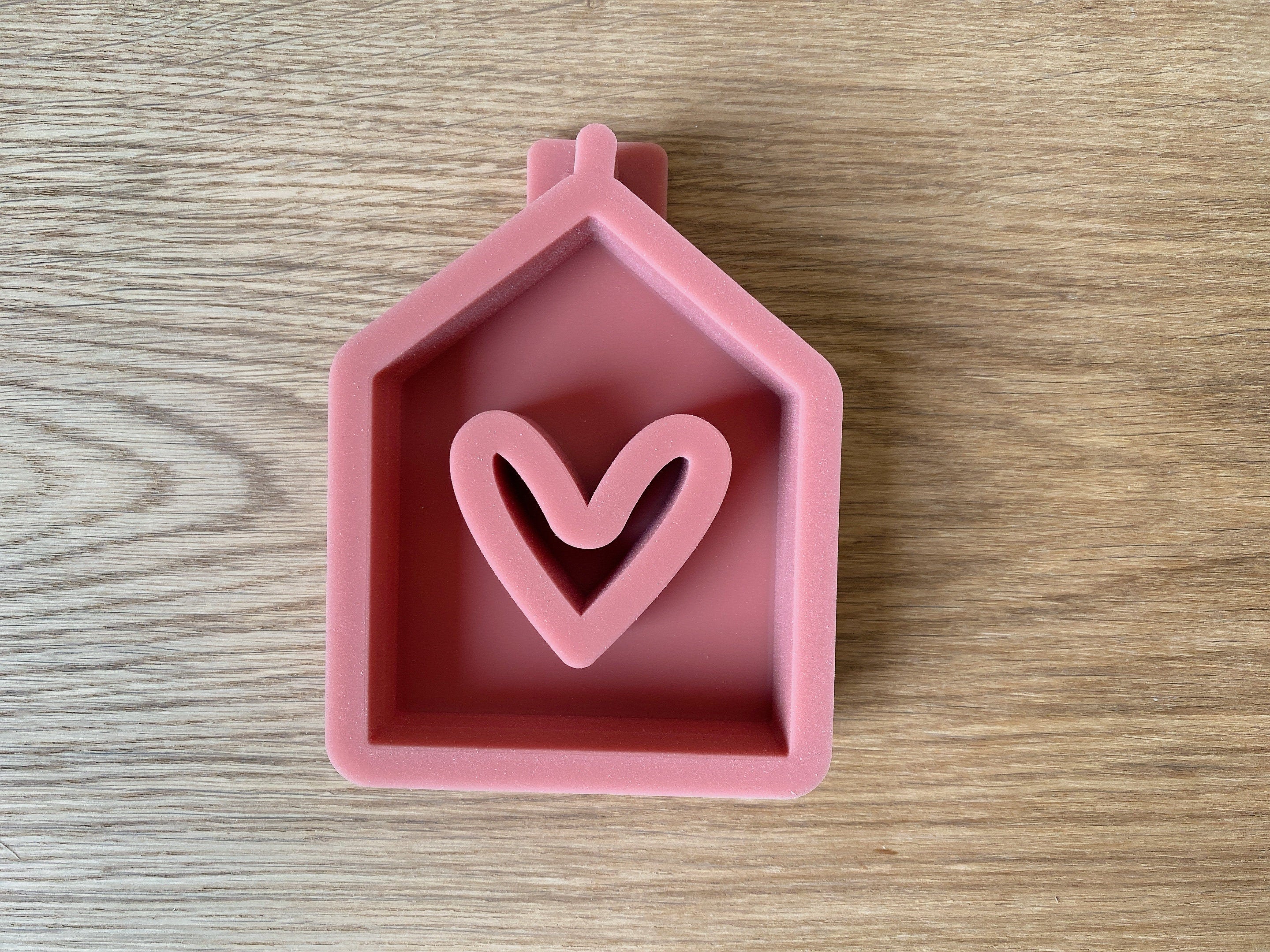 Silikon - Giessform - Lichthäuser Herzen-