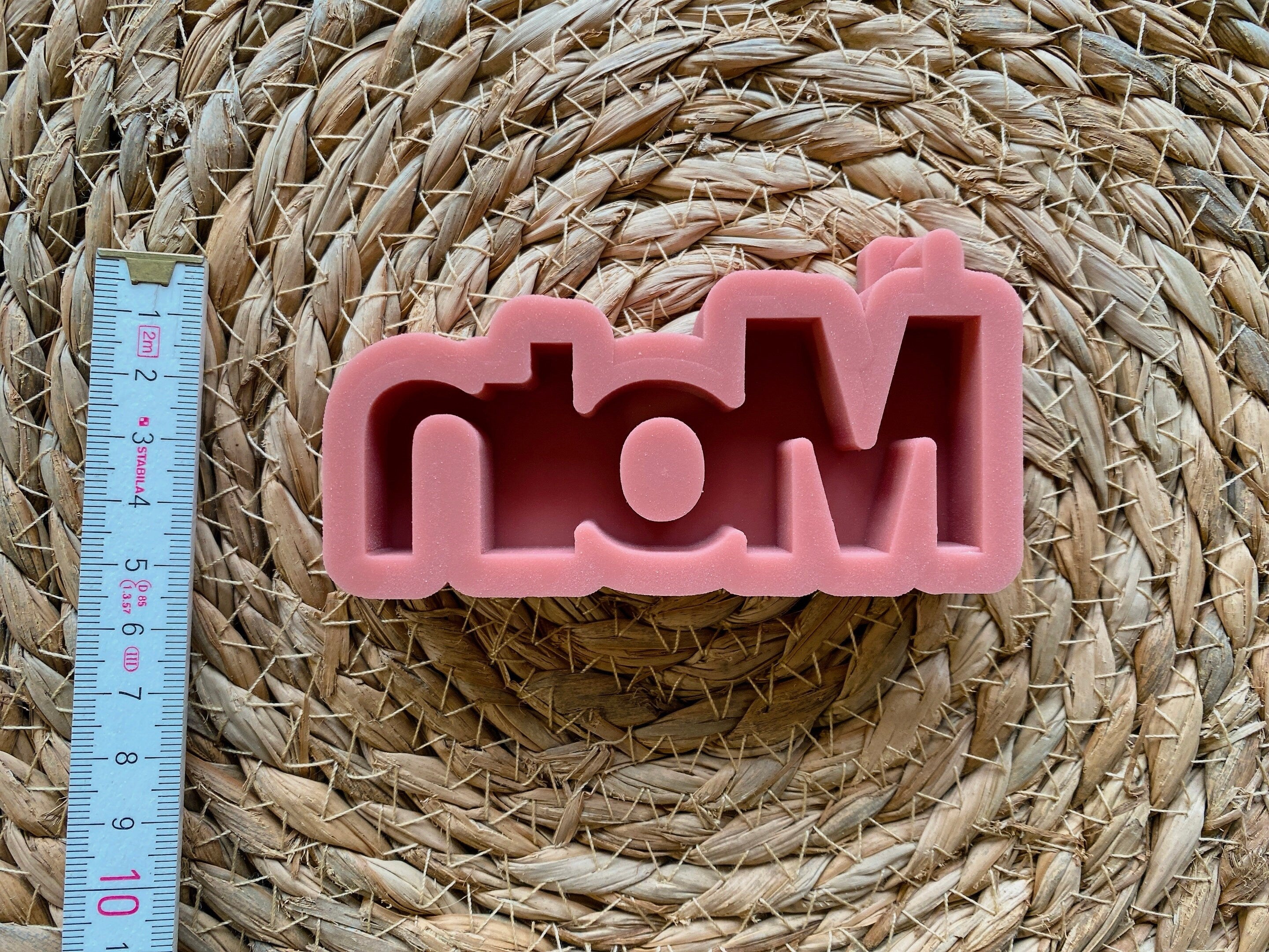 Silikon - Giessform - Moin Schriftzug-