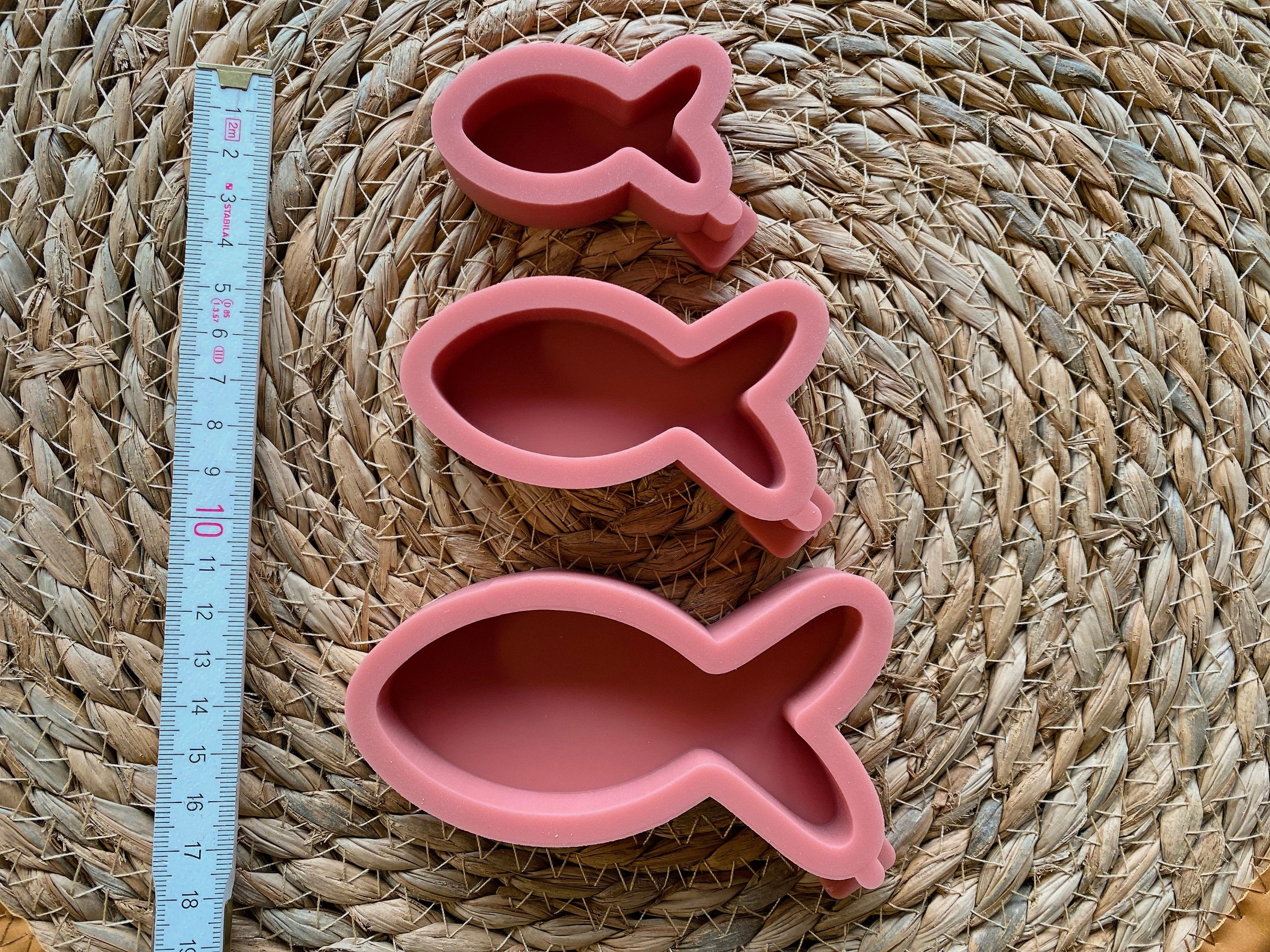 Silikon - Giessform - Fische -