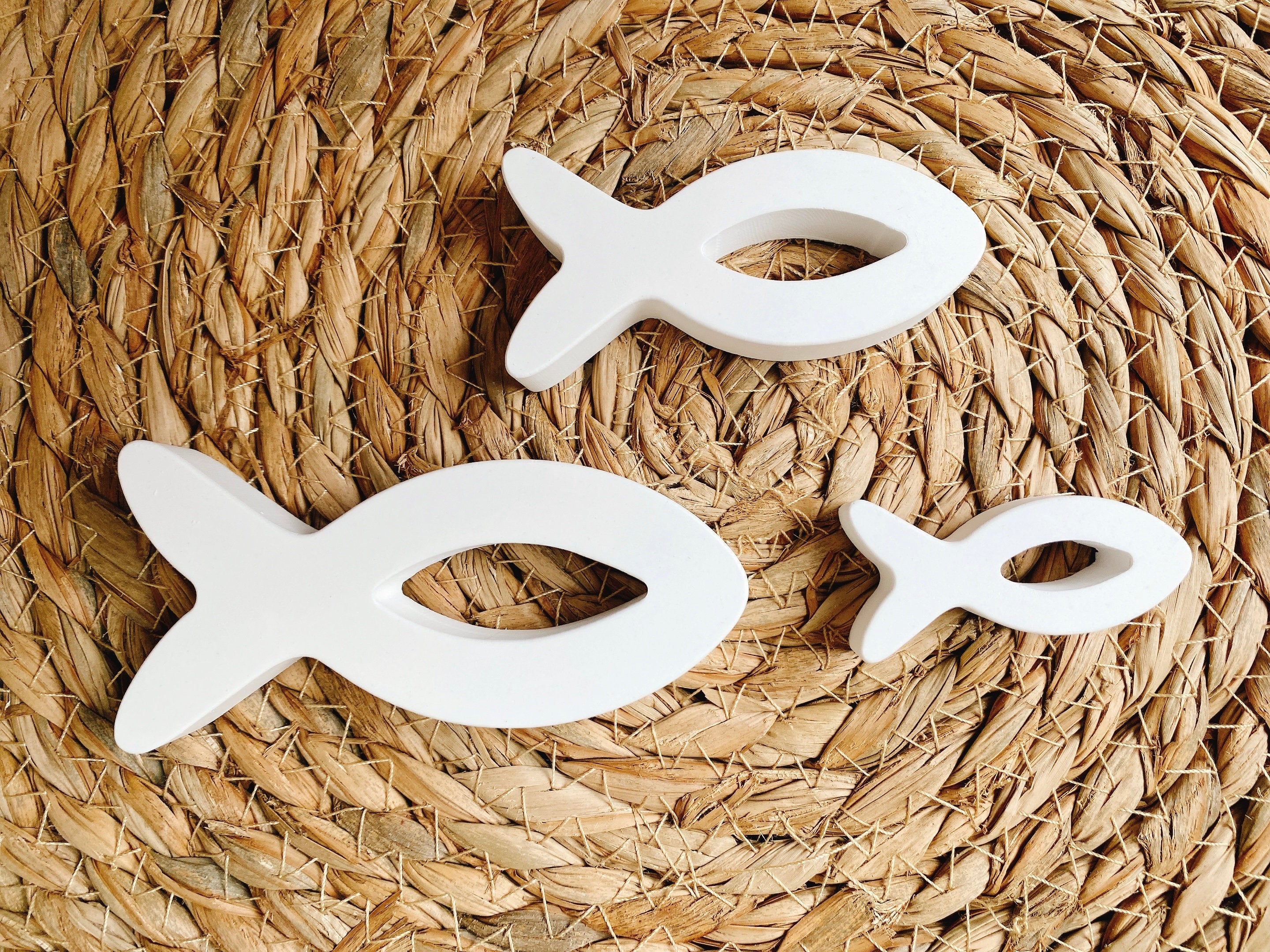 Silikon - Giessform - Fische offen - Konfirmation