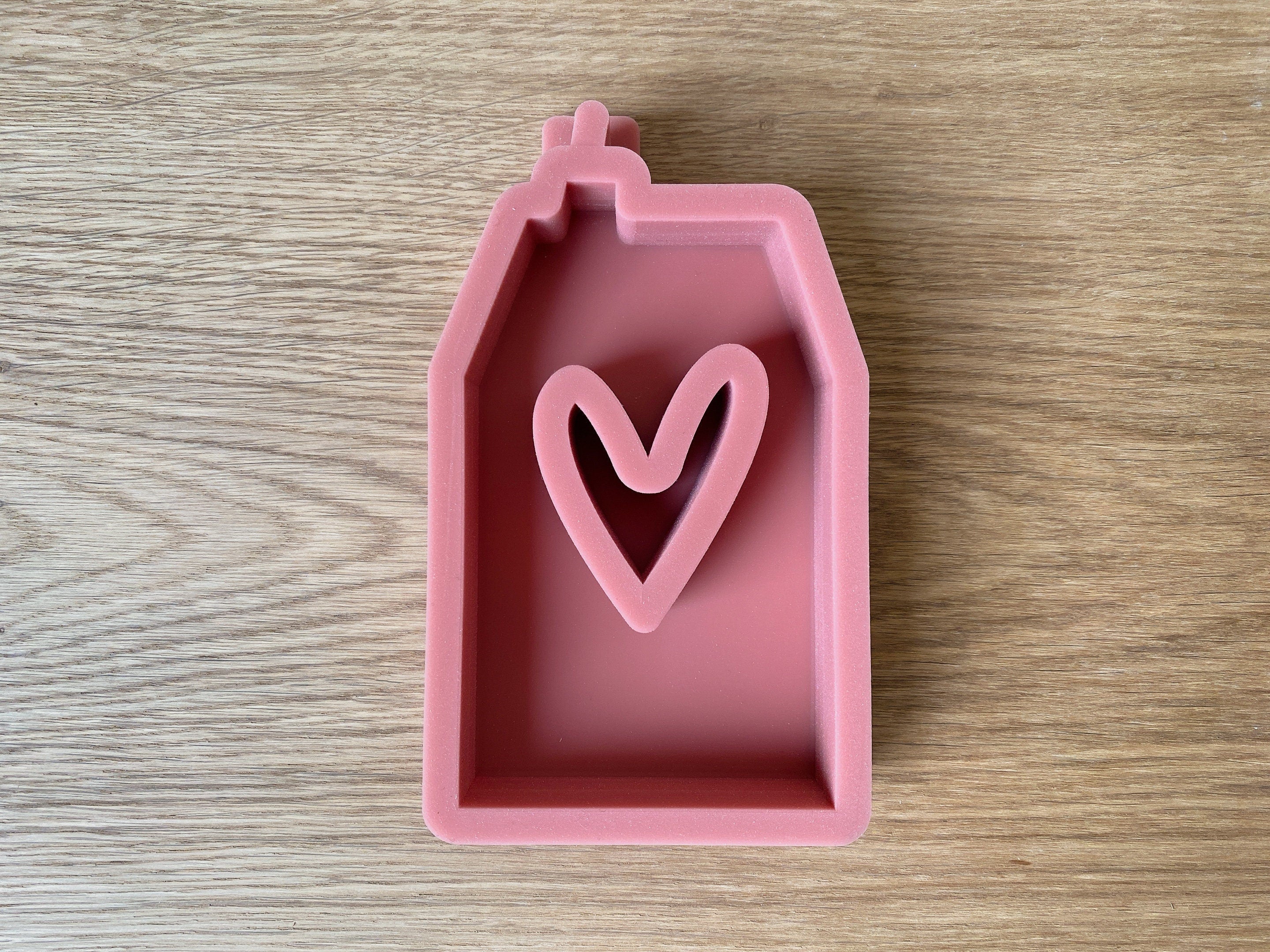 Silikon - Giessform - Lichthäuser Herzen-