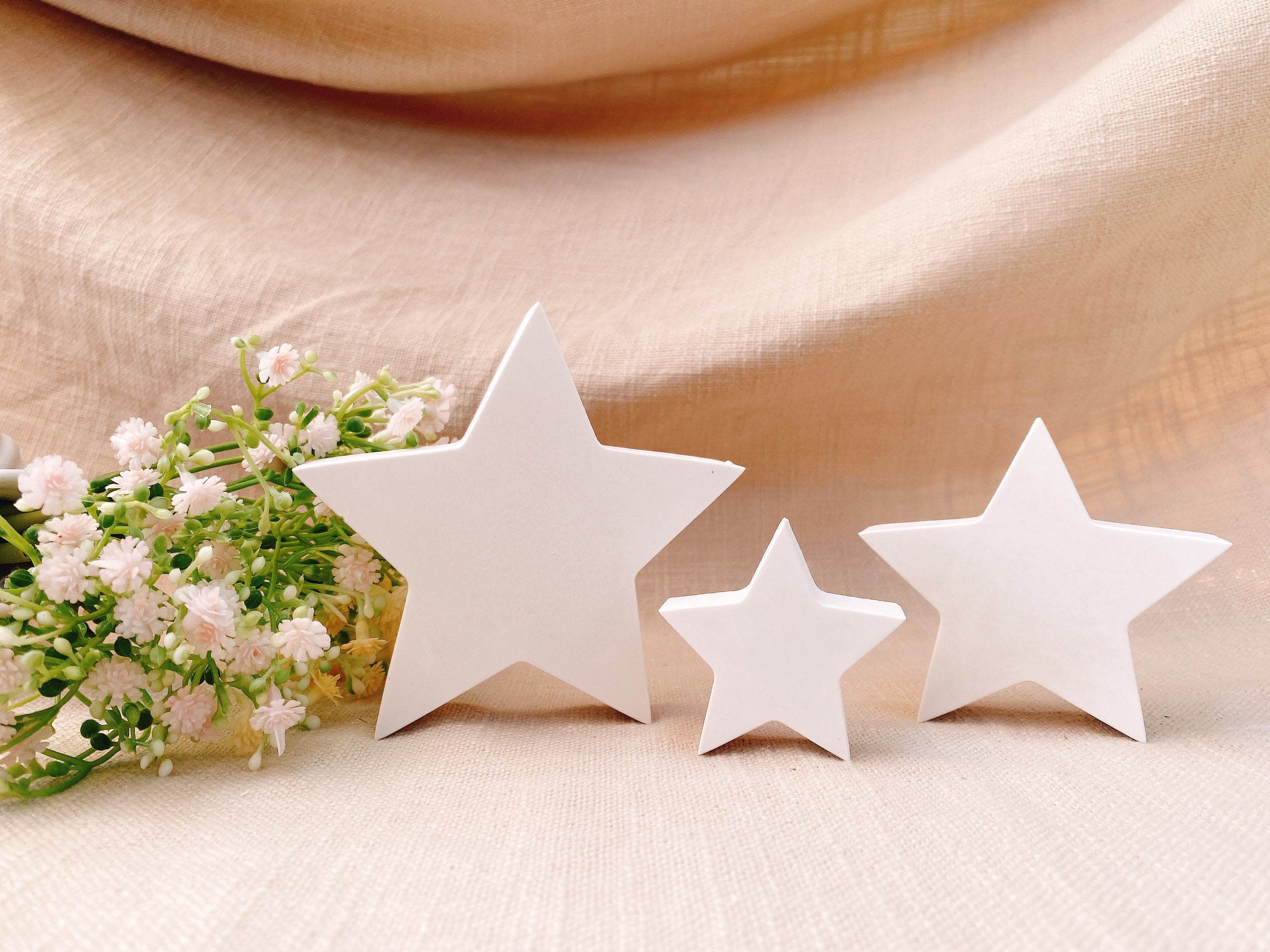 Silikon - Gießform - Stern - Sterne - Weihnachtssterne